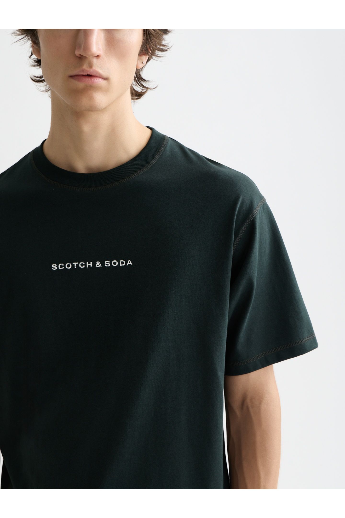 LOGO FRONT CHEST T-SHIRT GRACHTEN GREEN 7
