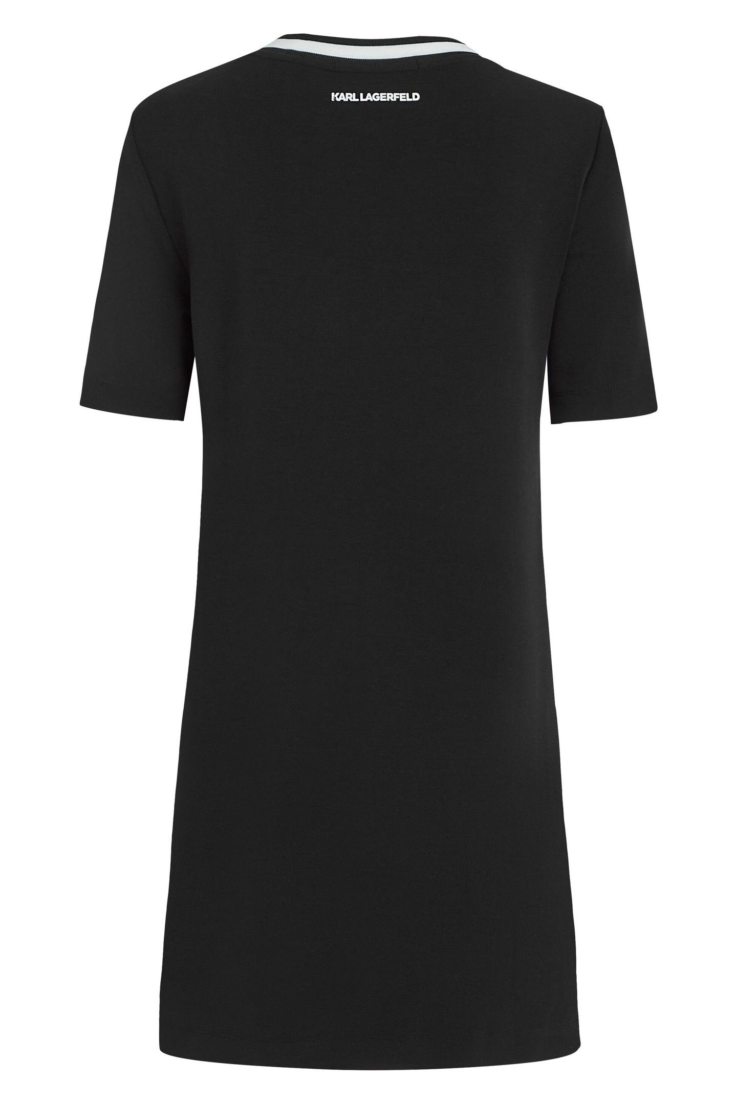 IKON PATCH TSHIRT DRESS BLACK 4