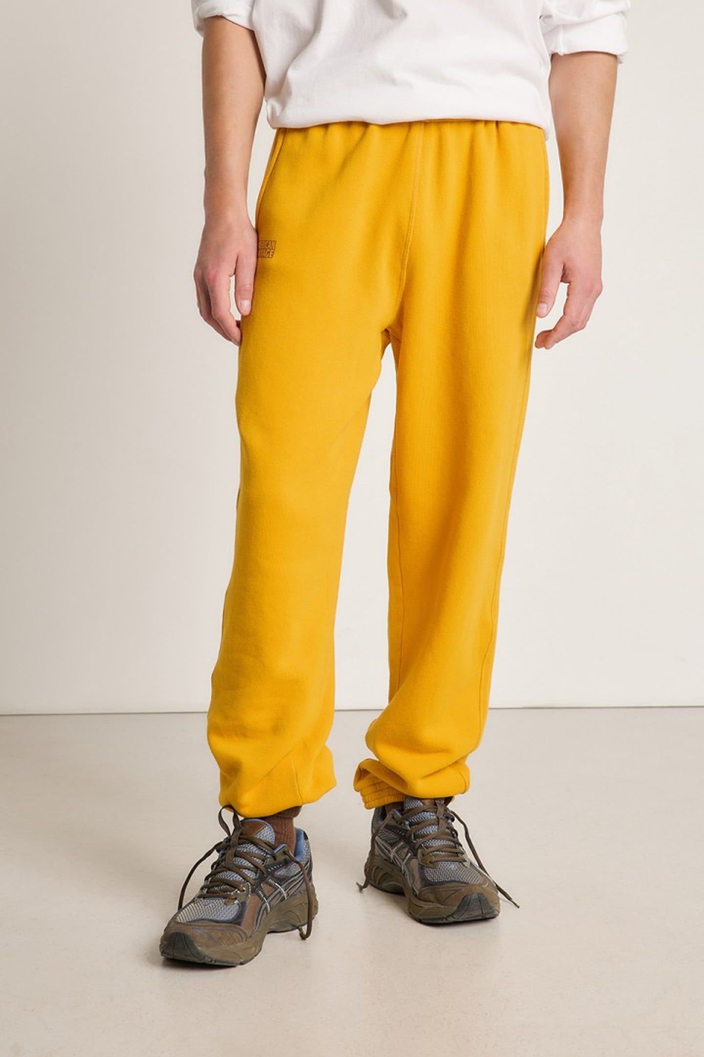 IZUBIRD SWEAT PANTS MOUTARDE VINTAGE 1