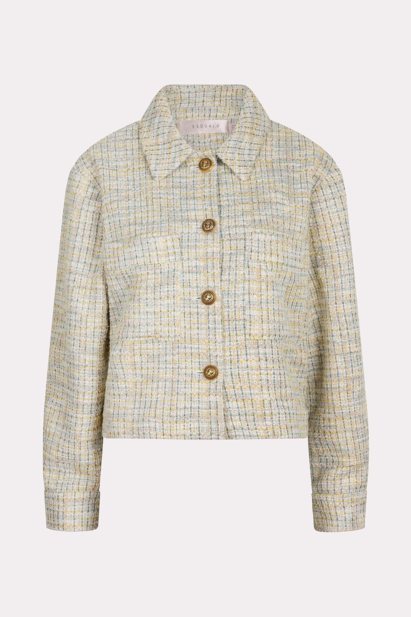 JACKET TWEED FANCY BUTTON MULTI COLOR 4