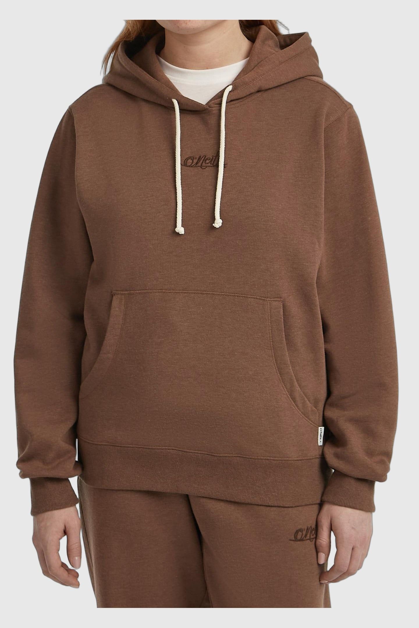 ESSENTIALS O'NEILL SCRIPT HOODIE HAZEL SPICE 1