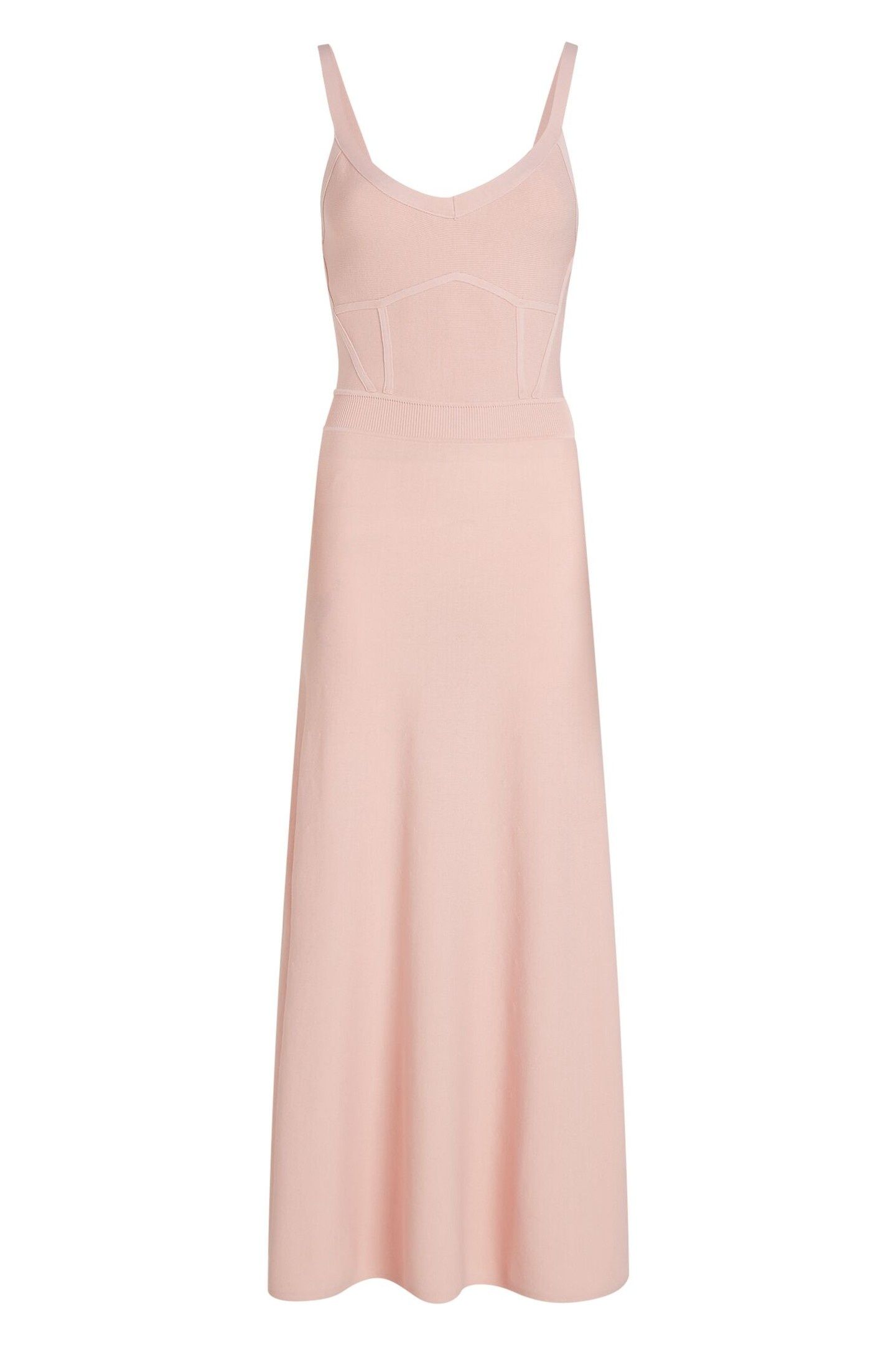 SLEEVELESS KNIT DRESS ROSE SMOKE 3