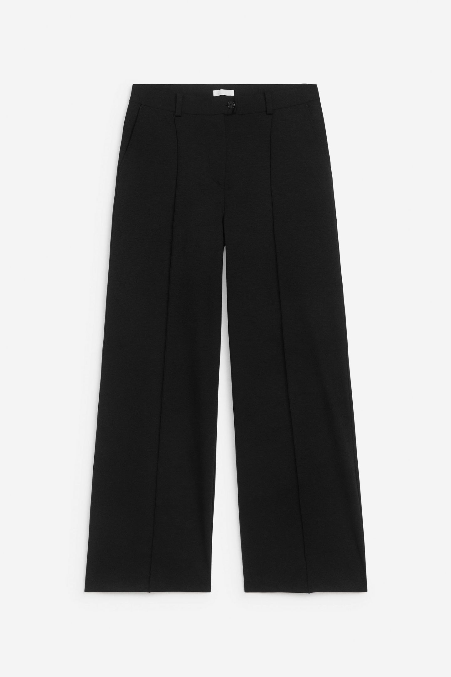 OLIVIA MILANO WOOL TROUSERS BLACK 3