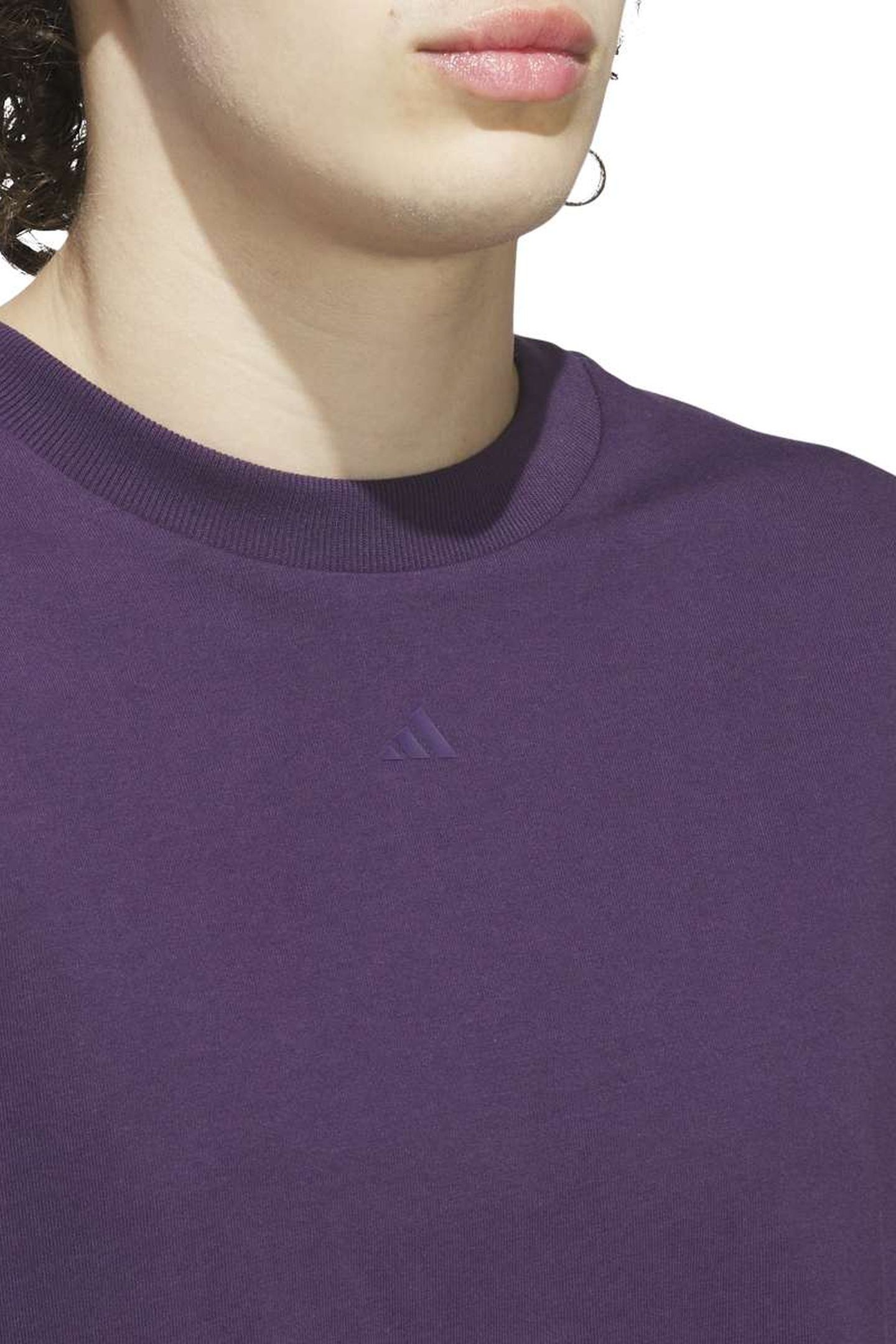UNISEX PERFORMANCE ADIDAS BASKETBALL LONG SLEEVE TEE AURORA 9