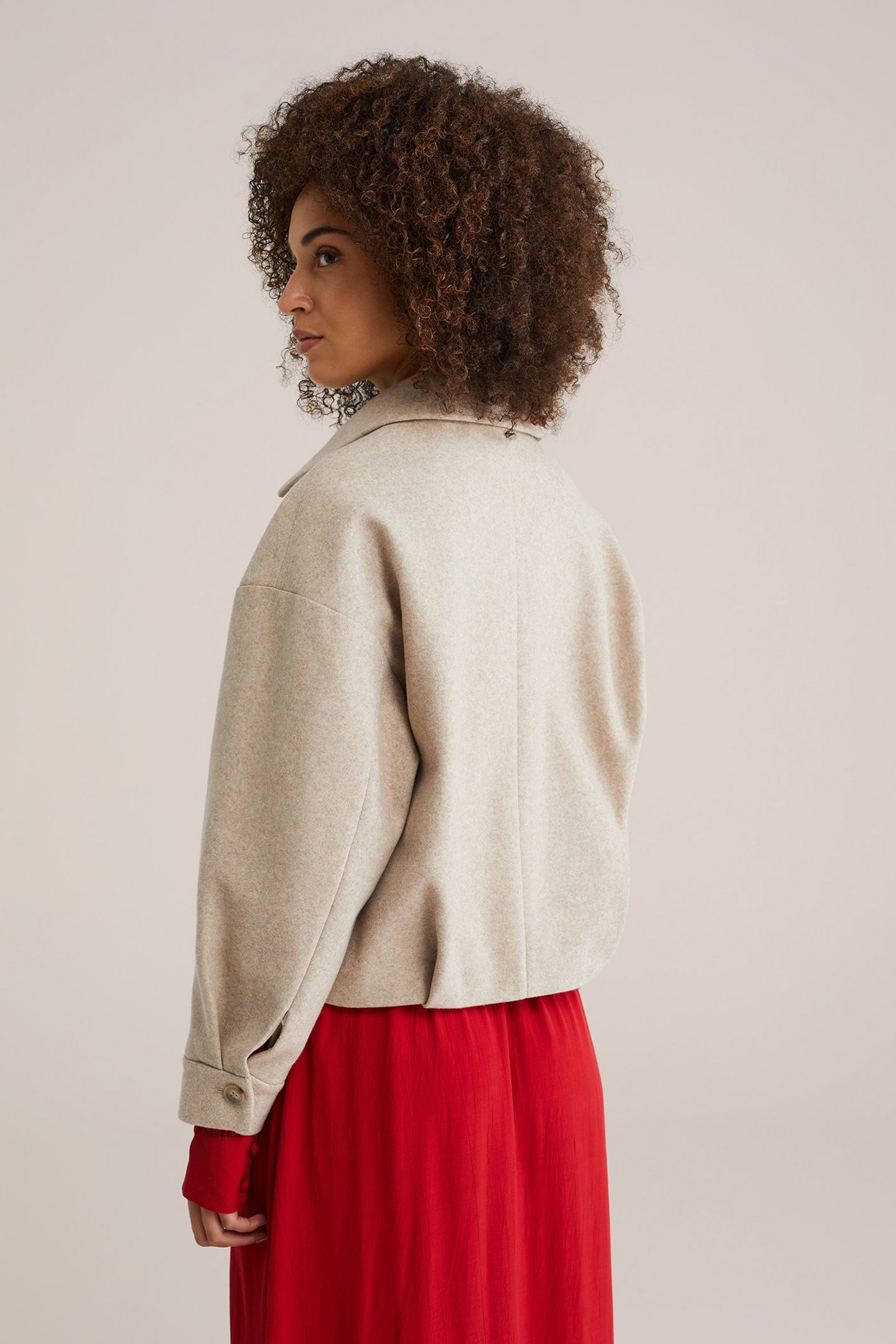 JACKET NORMAL LENGTH BEIGE 3