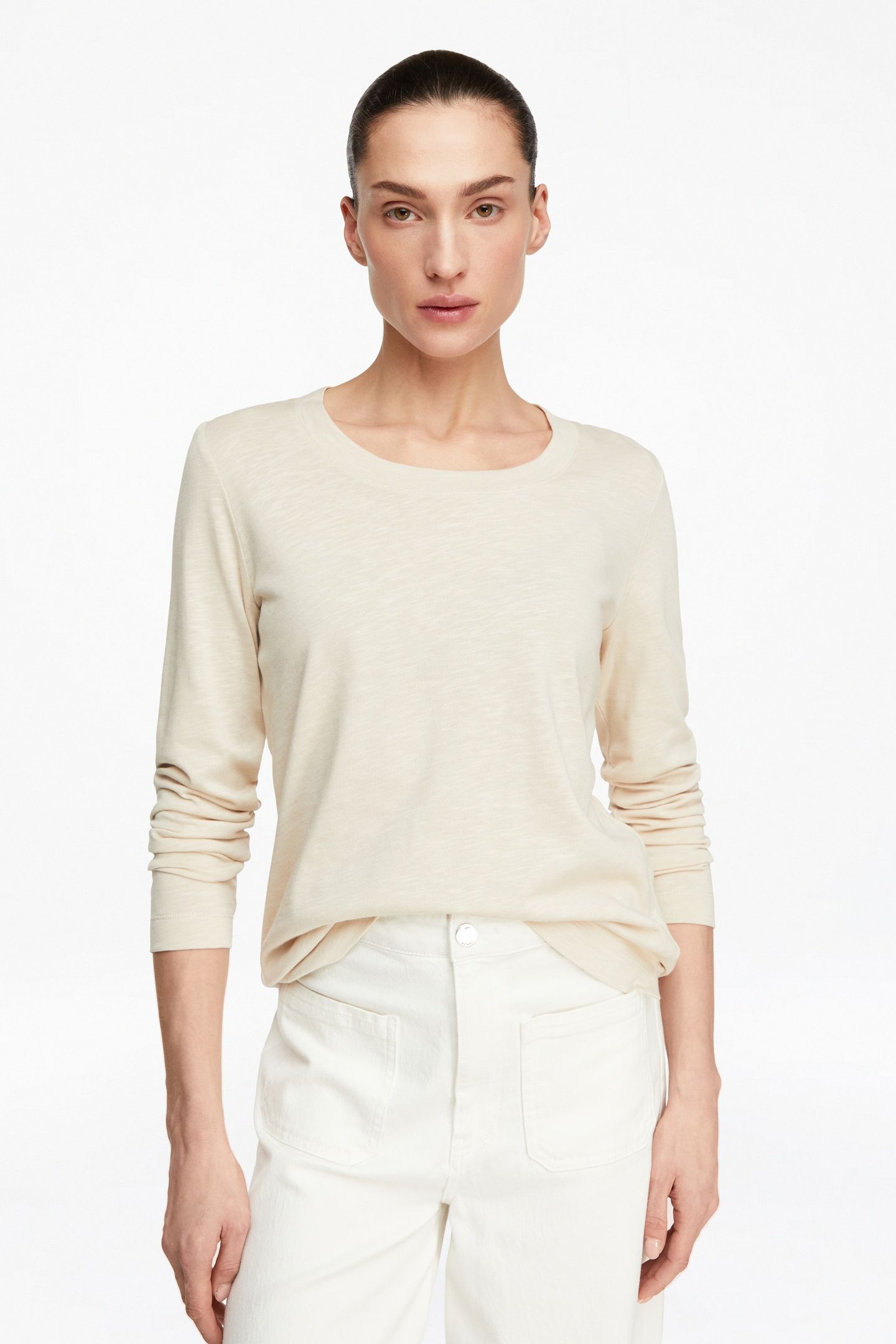 COMMA T-SHIRTS BEIGE 1