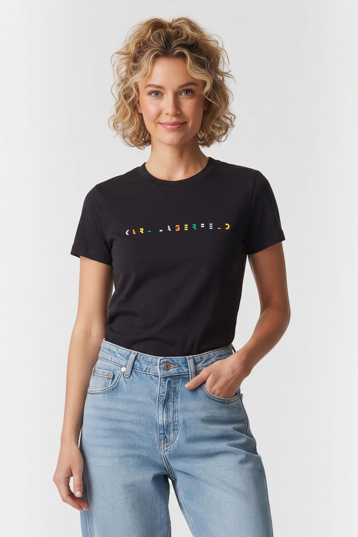 SUMMER LOGO BOXY T-SHIRT BLACK 1