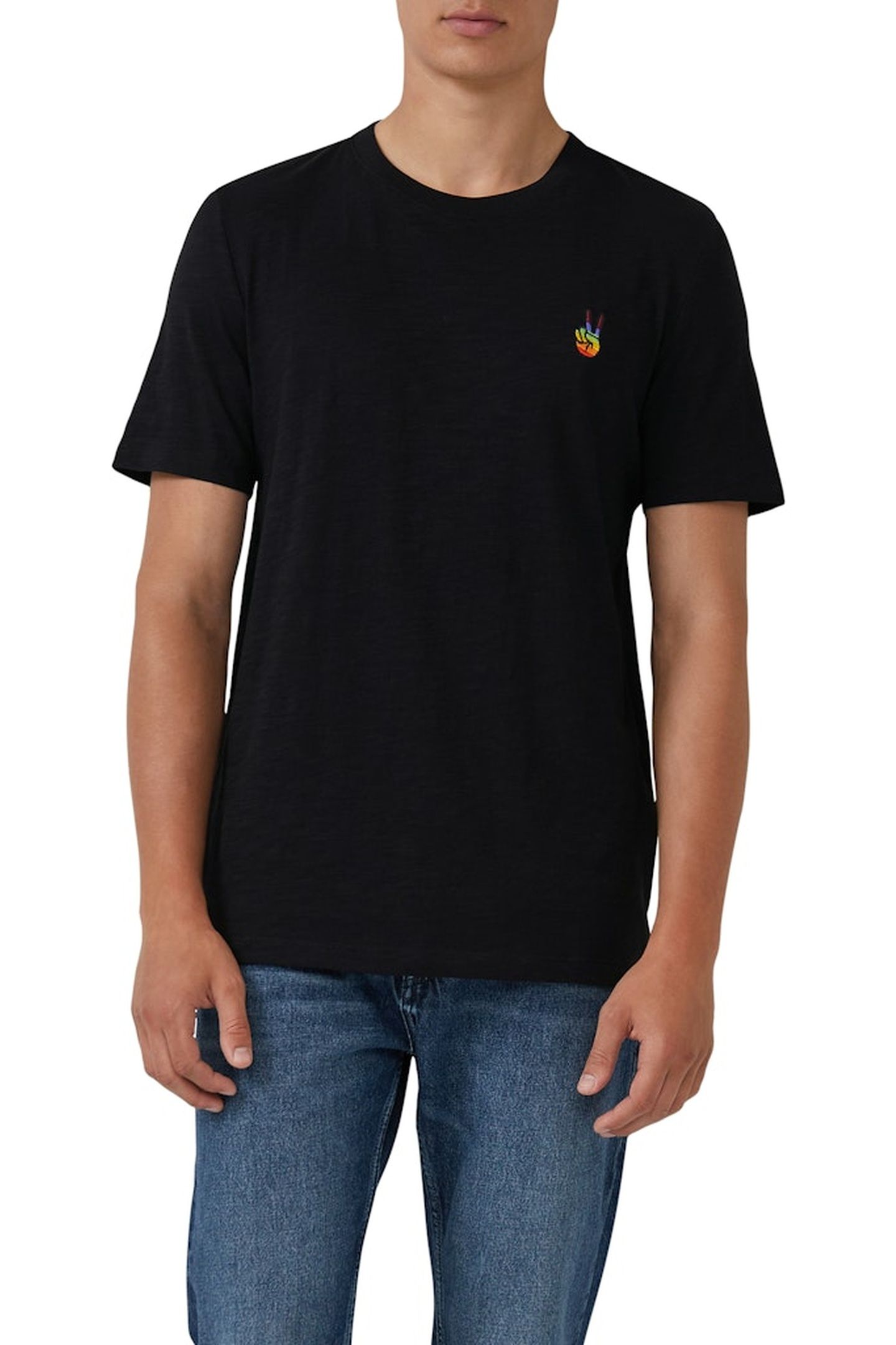 S.OLIVER T-SHIRTS BLACK 1