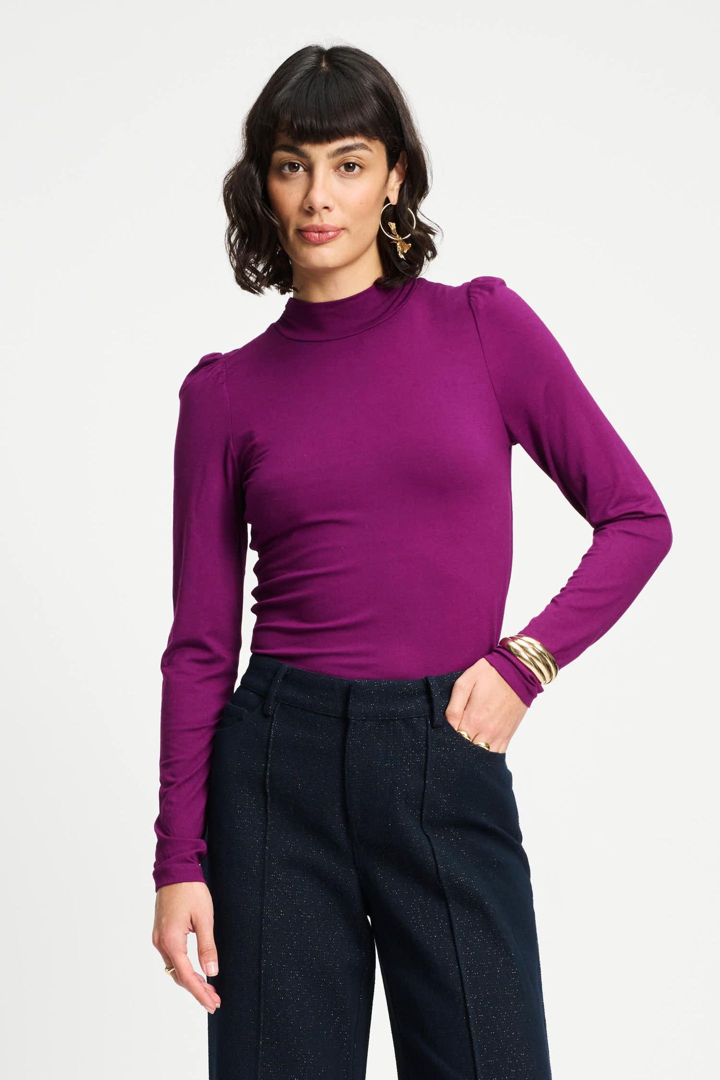 TURTLENECK - PLUM 2