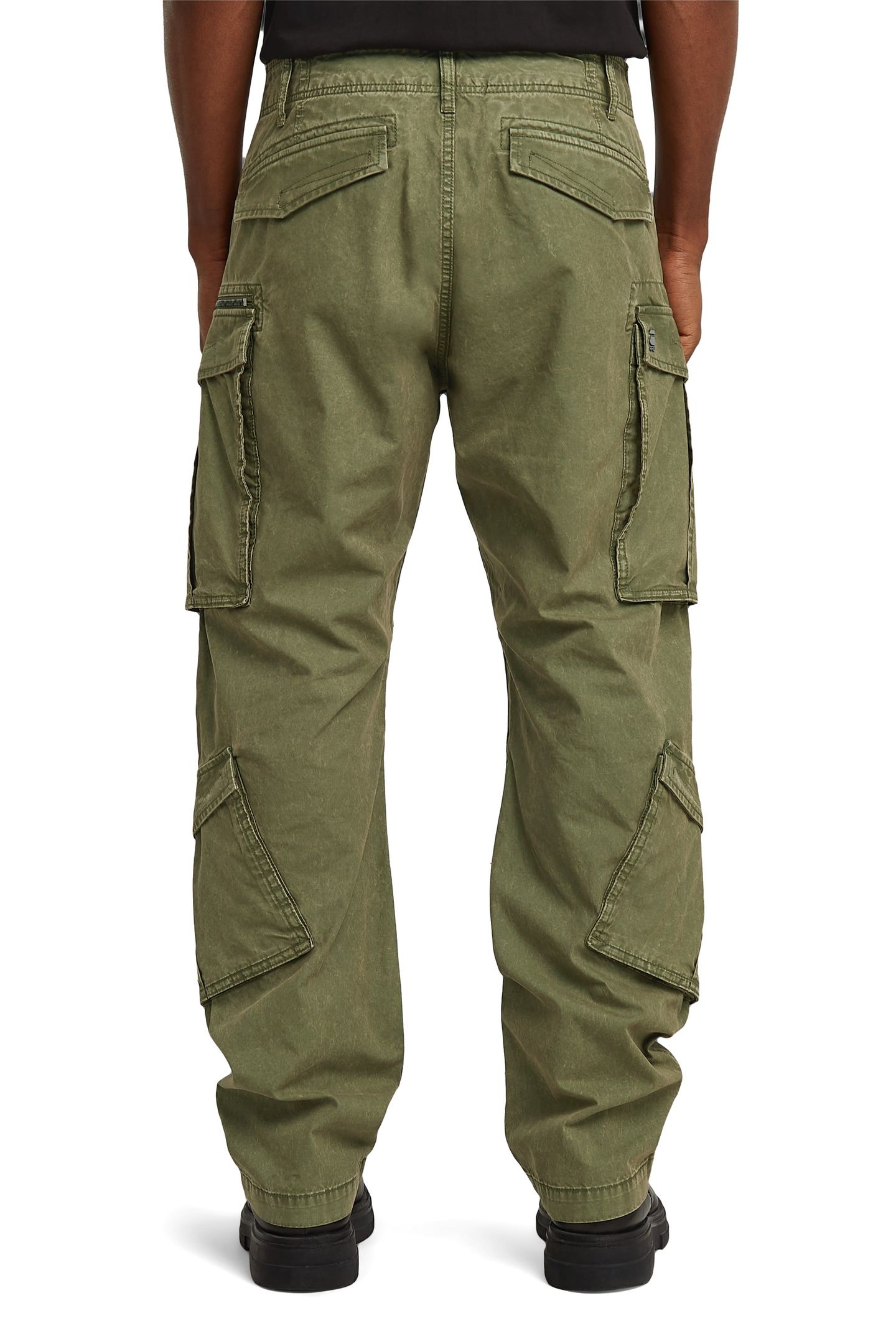 ROVIC ZIP 3D LOOSE OVERDYE SHADOW OLIVE 4