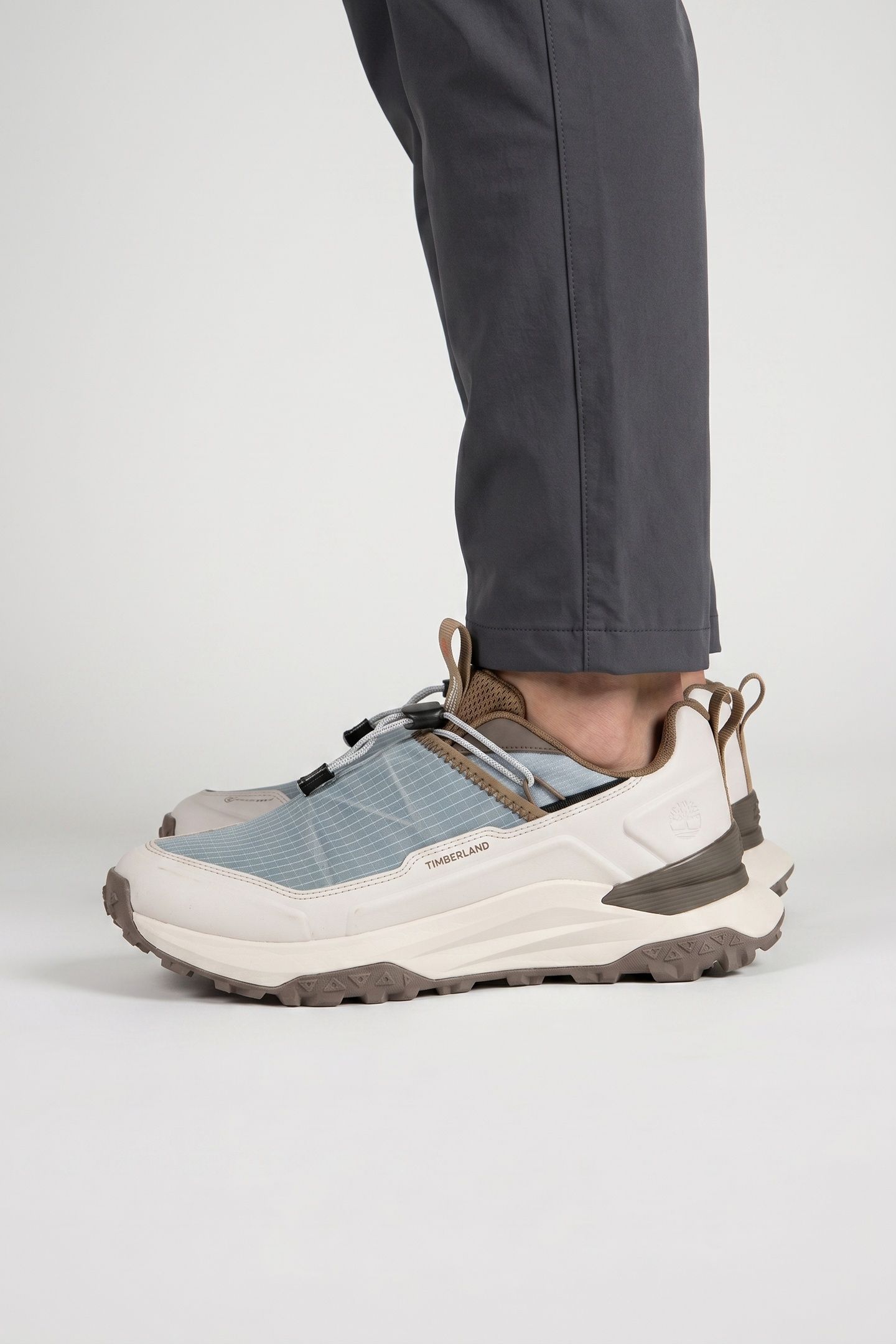 LOW LACE UP WATERPROOF SNEAKER MD BLU MESH 4