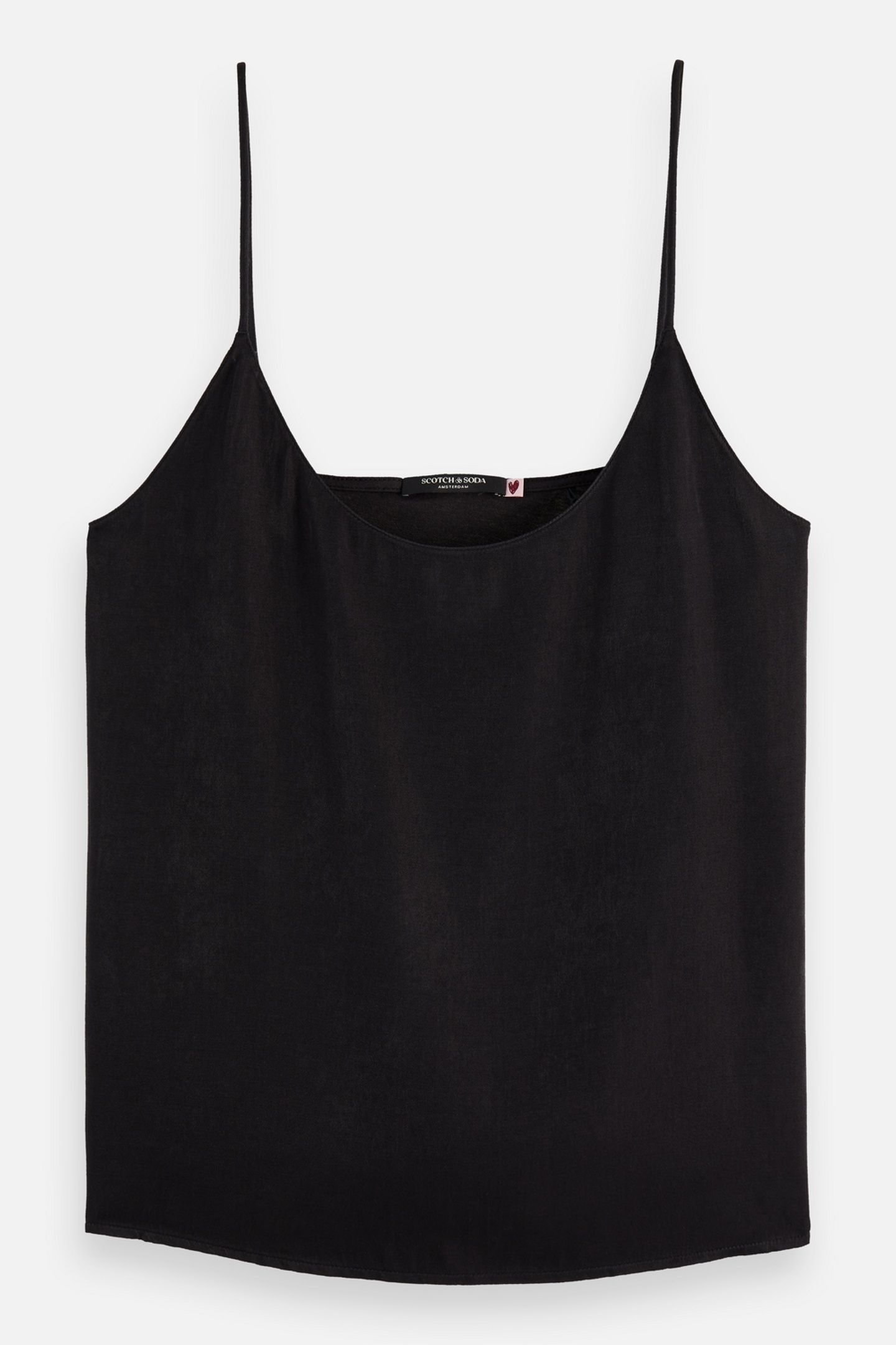 JERSEY WOVEN TANK BLACK 4