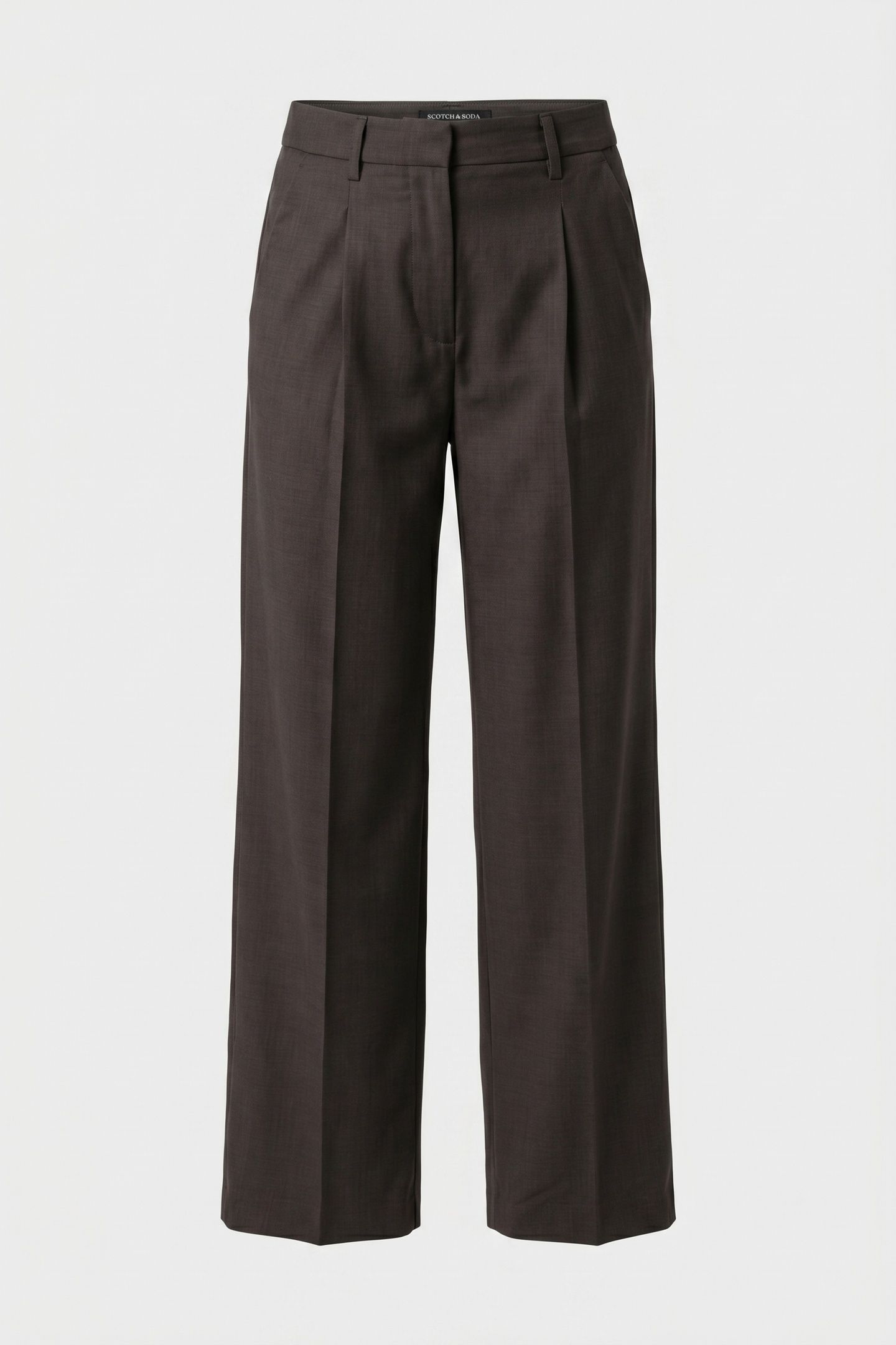 ROSE TAILORED PANT CHARCOAL MELANGE 3