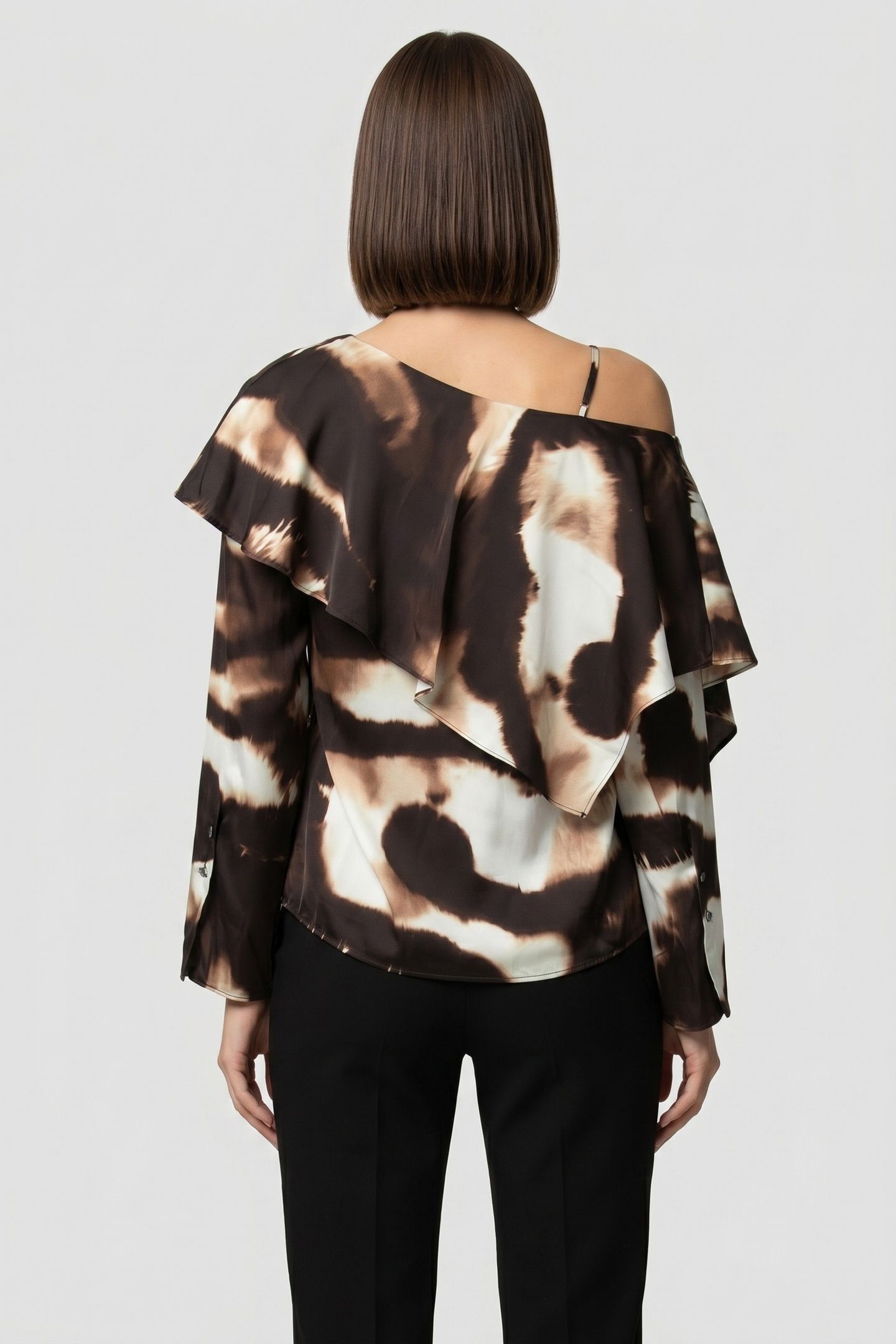LOLLO BLOUSE BROWN 2