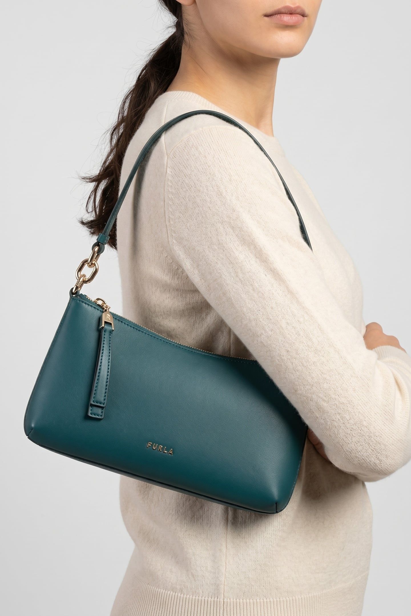 CASSIOPEA MINI SHOULDER BAG TEAL 2
