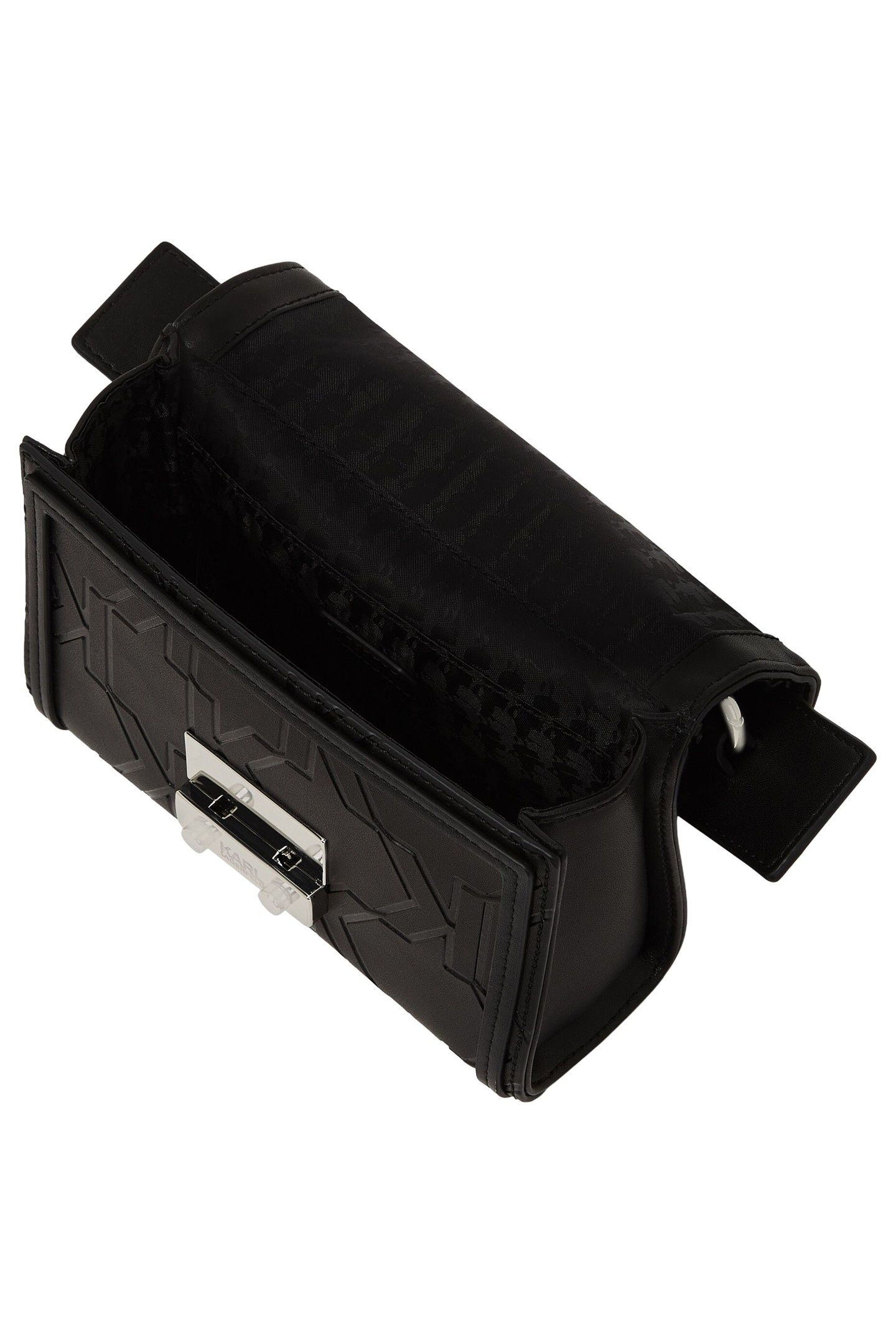 K/STYLE MONOGRAM CROSSBODY BLACK 2