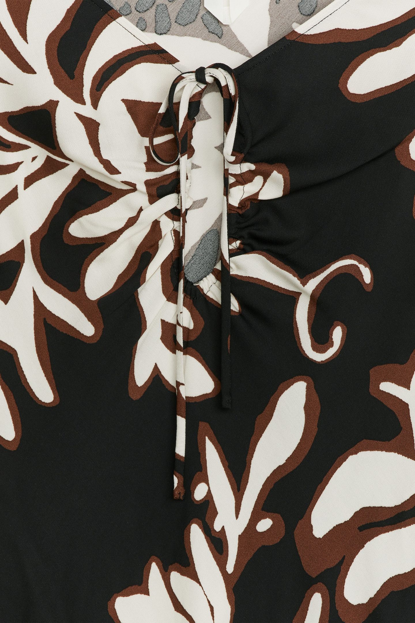 FIRENZE AOP DRESS BLACK 4