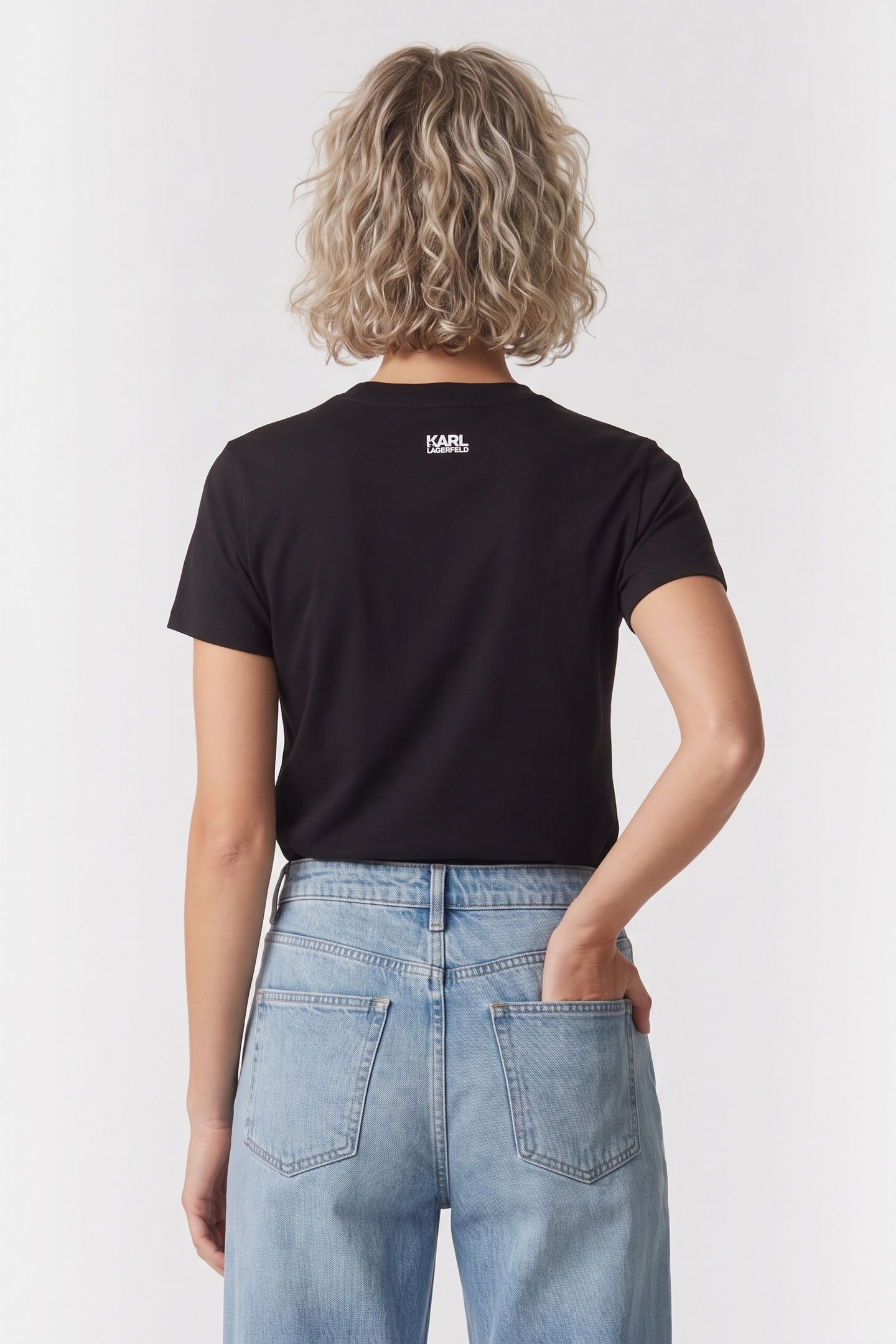 BOUCLE KARL T-SHIRT BLACK 2
