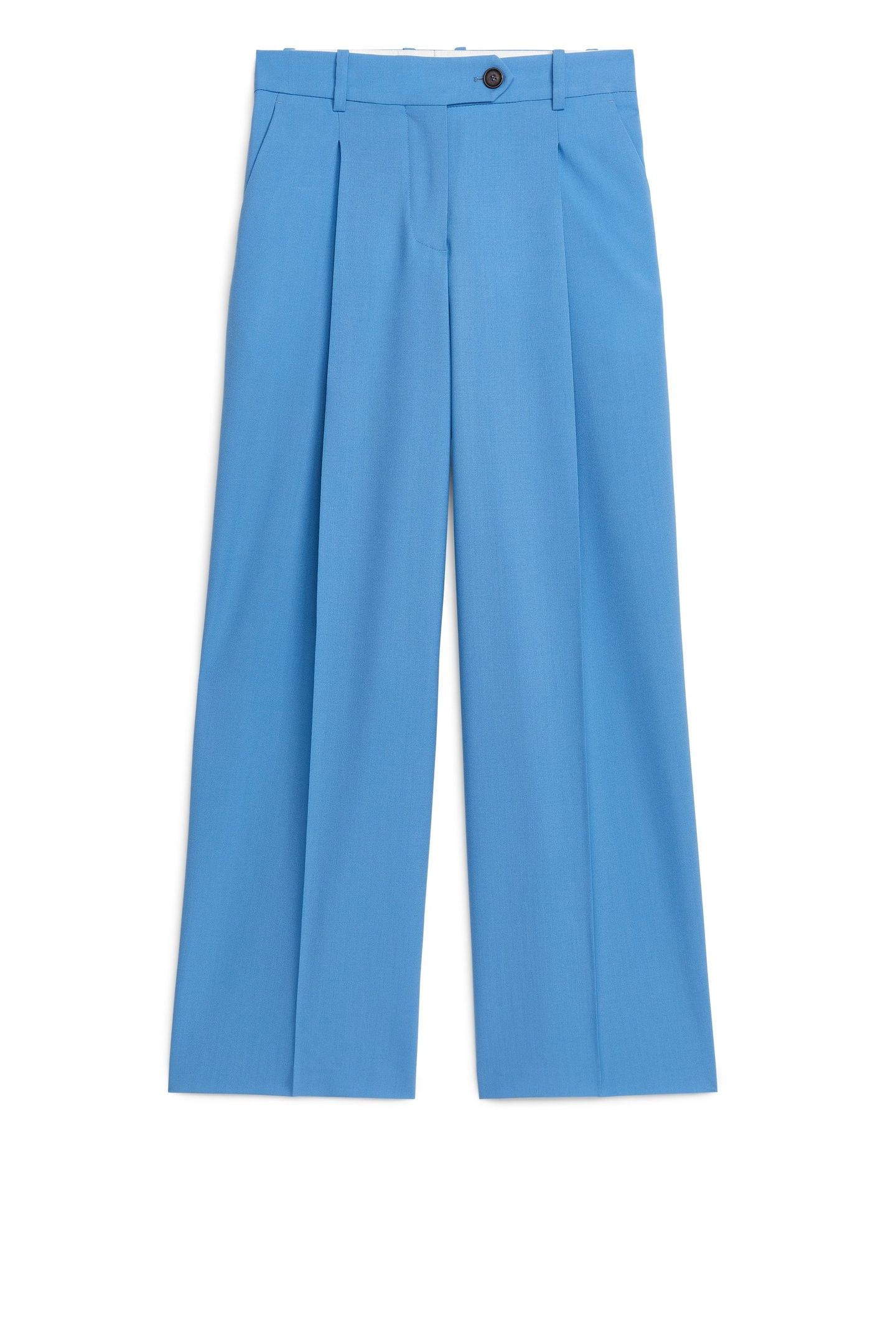EIJA HOPSACK TROUSERS BLUE 3