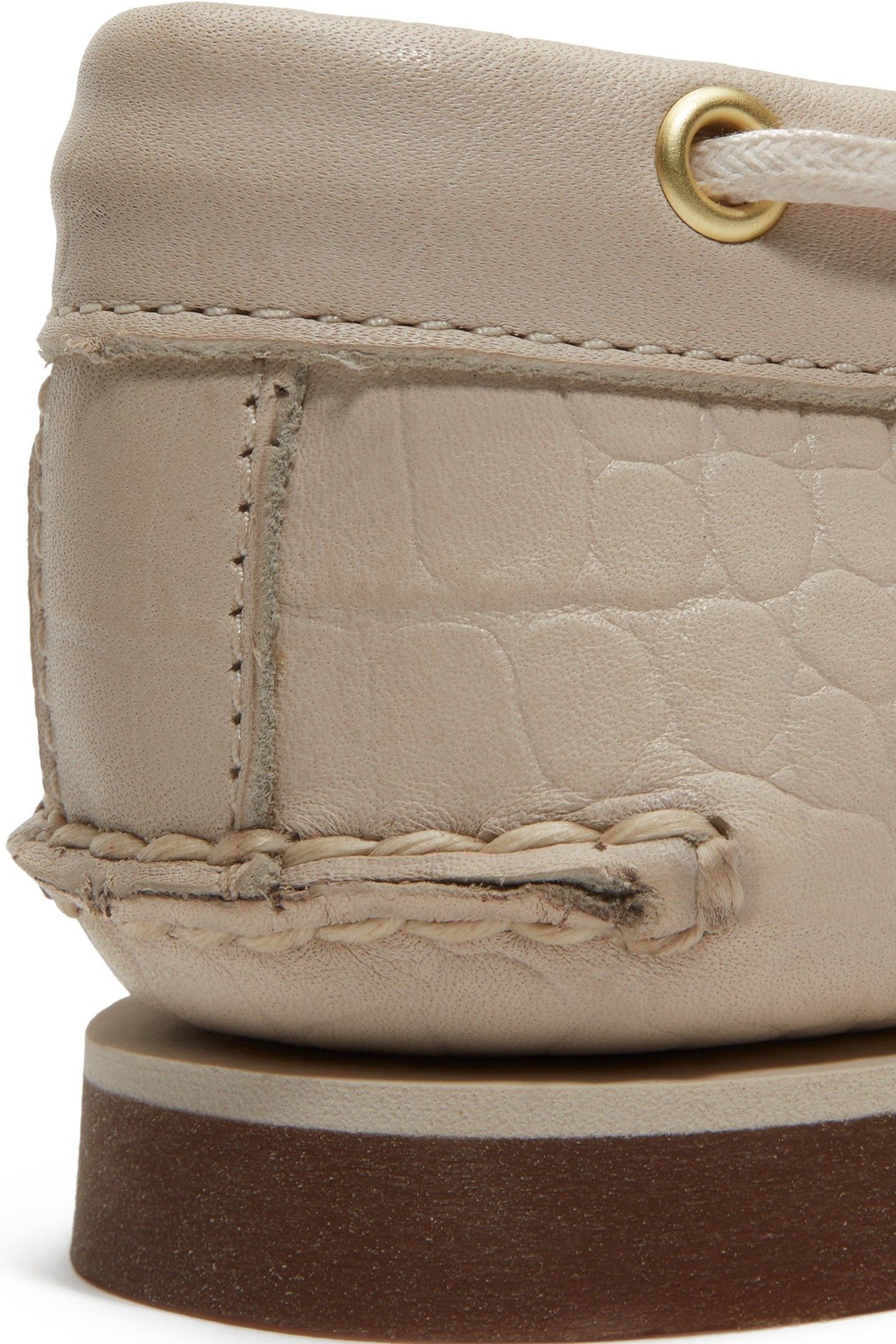 BOAT SHOE NATURAL 9