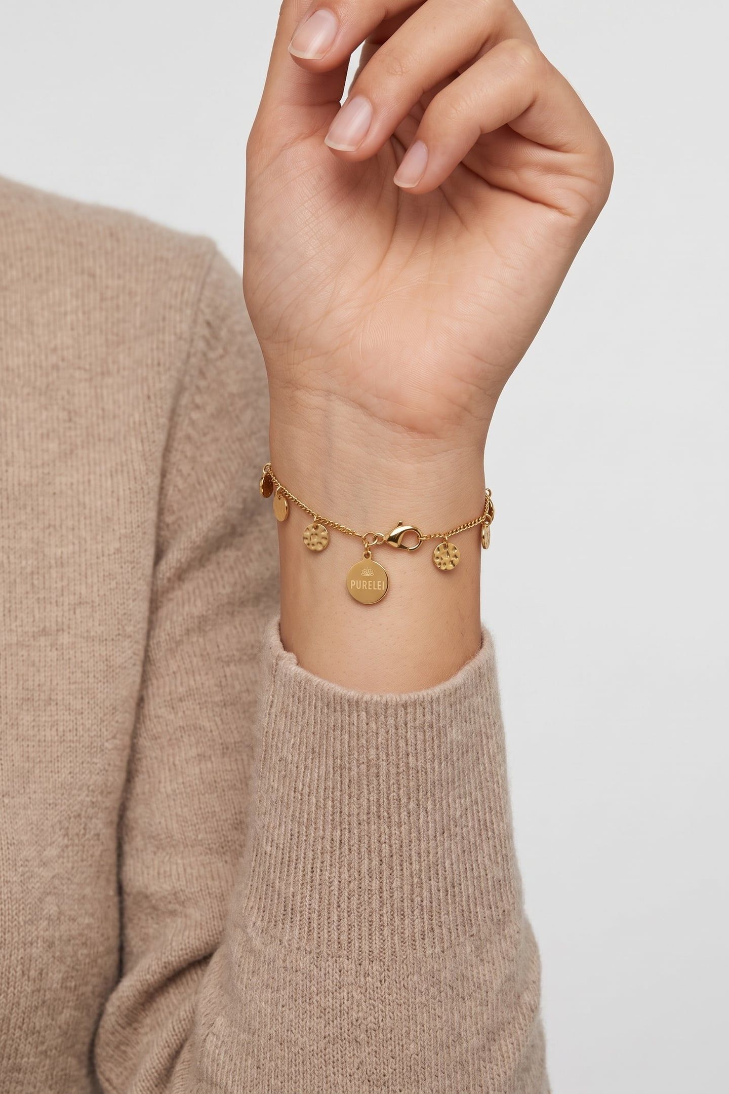 MALIHINI COIN ARMBAND GOLD 1