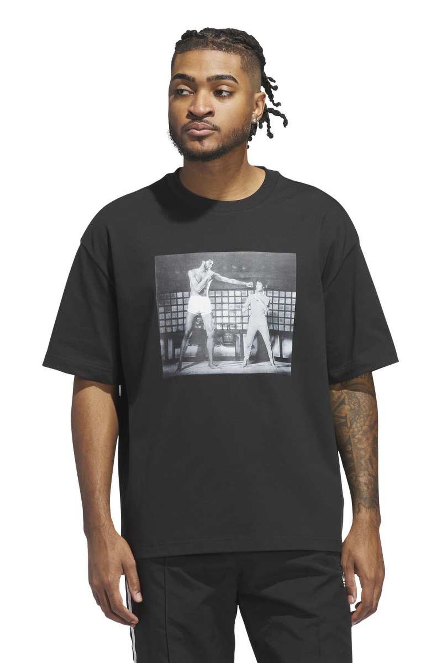 UNISEX ORIGINALS KAREEM SCORING CHAMP GRAPHIC TEE BLACK 3