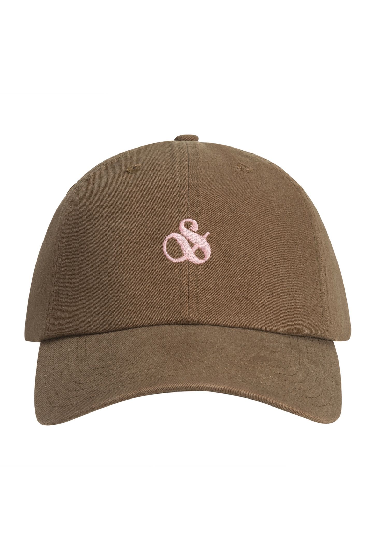 UNISEX S&S COTTON ADJ CAP MEDIUM BROWN 1