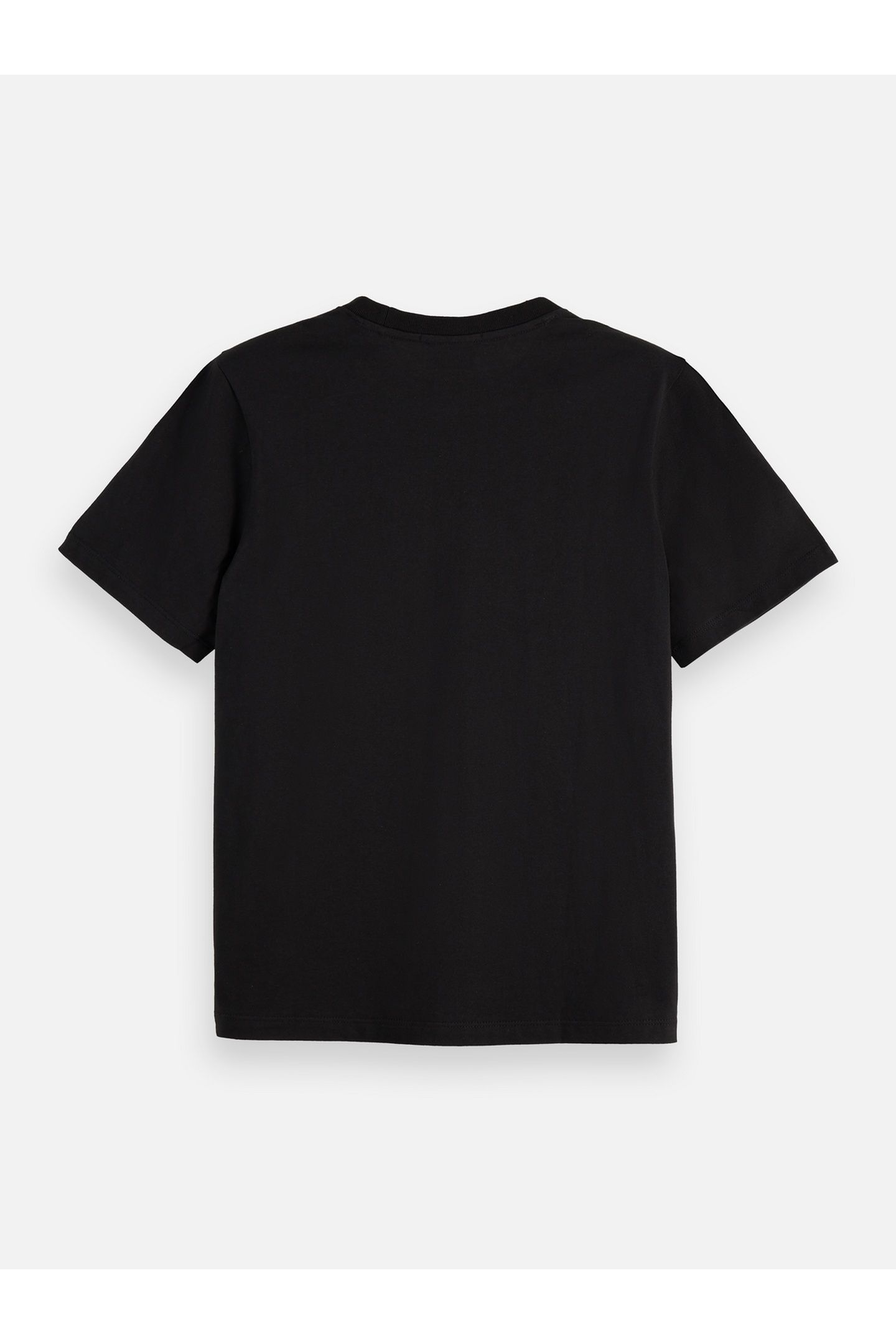 CHEST ARTWORK REGULAR T-SHIRT BLACK 5
