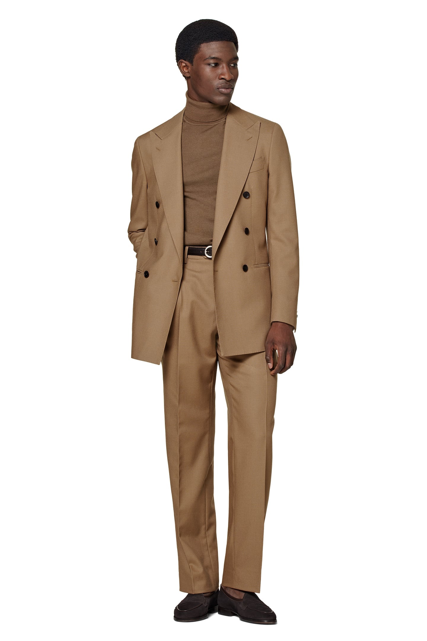 SUIT-MID BROWN NESTED SUITS MID BROWN 1