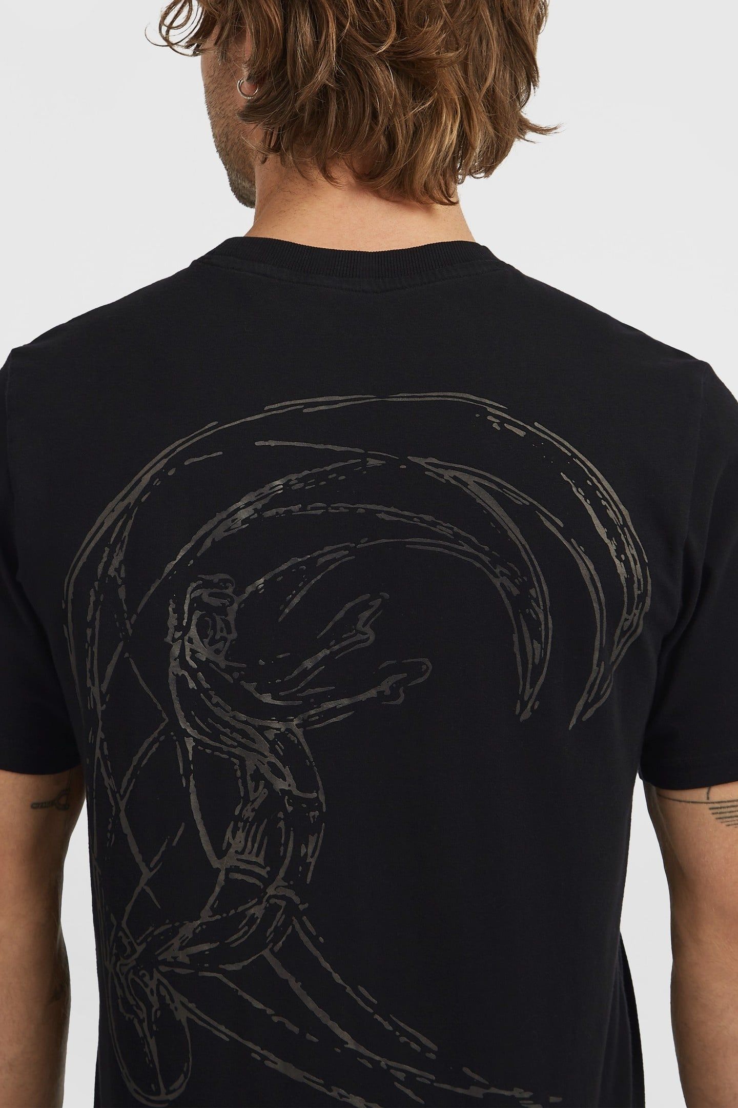 O'RIGINALS BACK PRINT T-SHIRT BLACK OUT 4