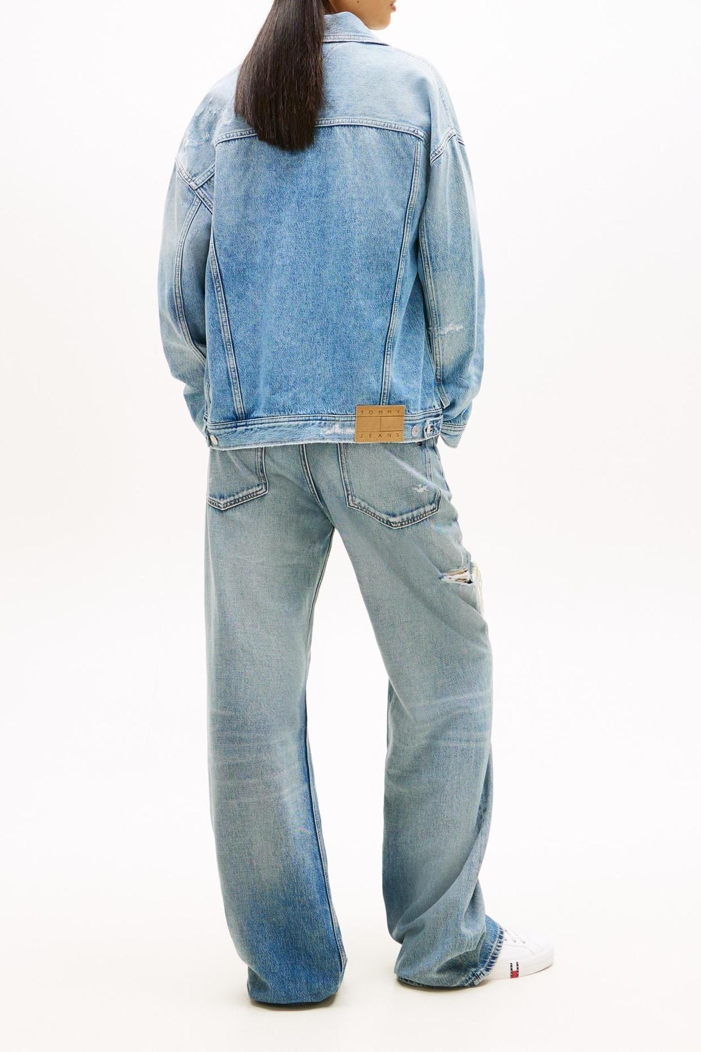 OVERSIZED TRUCKER JACKET DENIM LIGHT 3