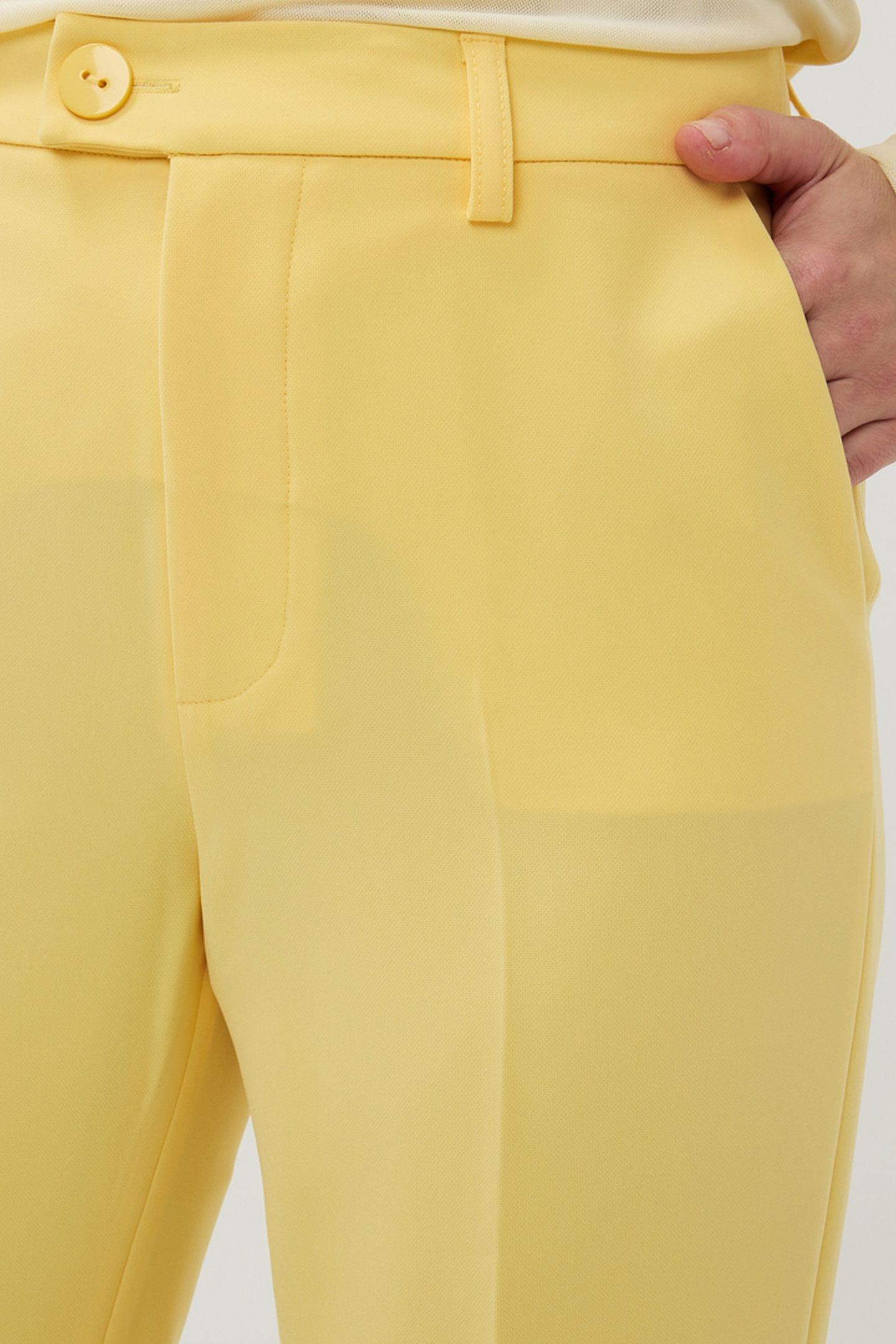 TROUSERS CHINO CITY YELLOW 7