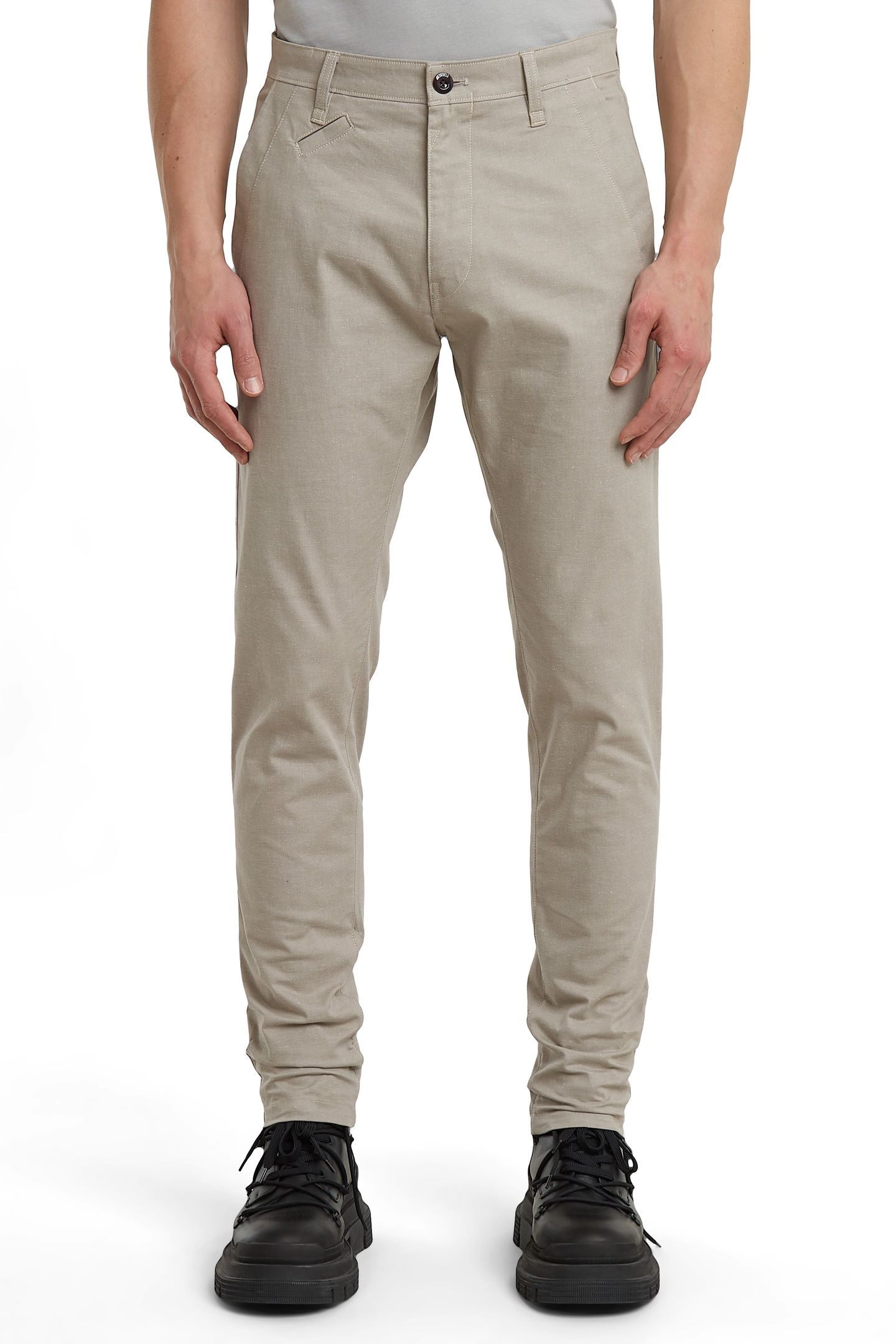 BRONSON 3.0 SLIM CHINO TOGGEE/MILK DOBBY 2
