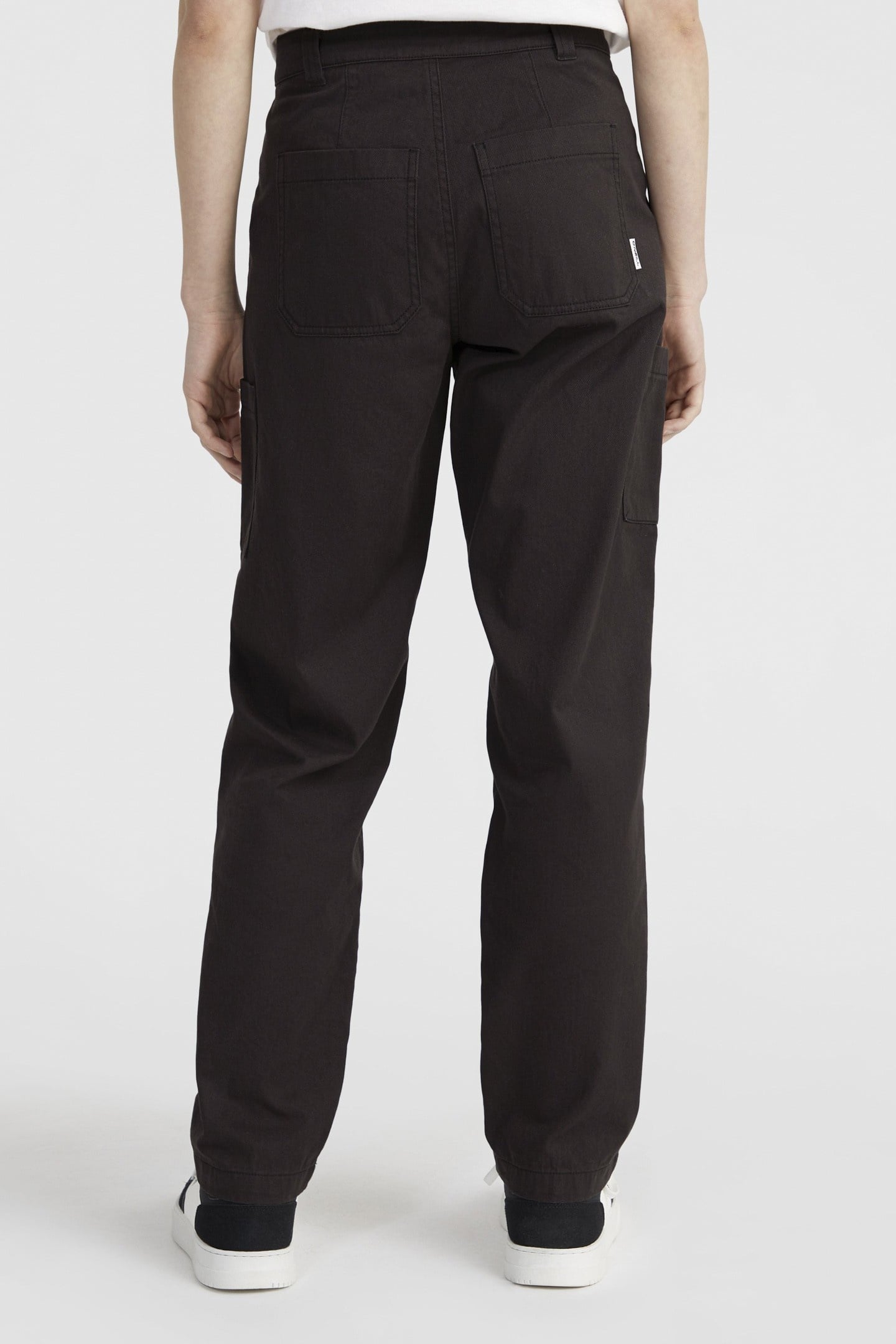 ESSENTIALS CARGO PANTS BLACK OUT 3