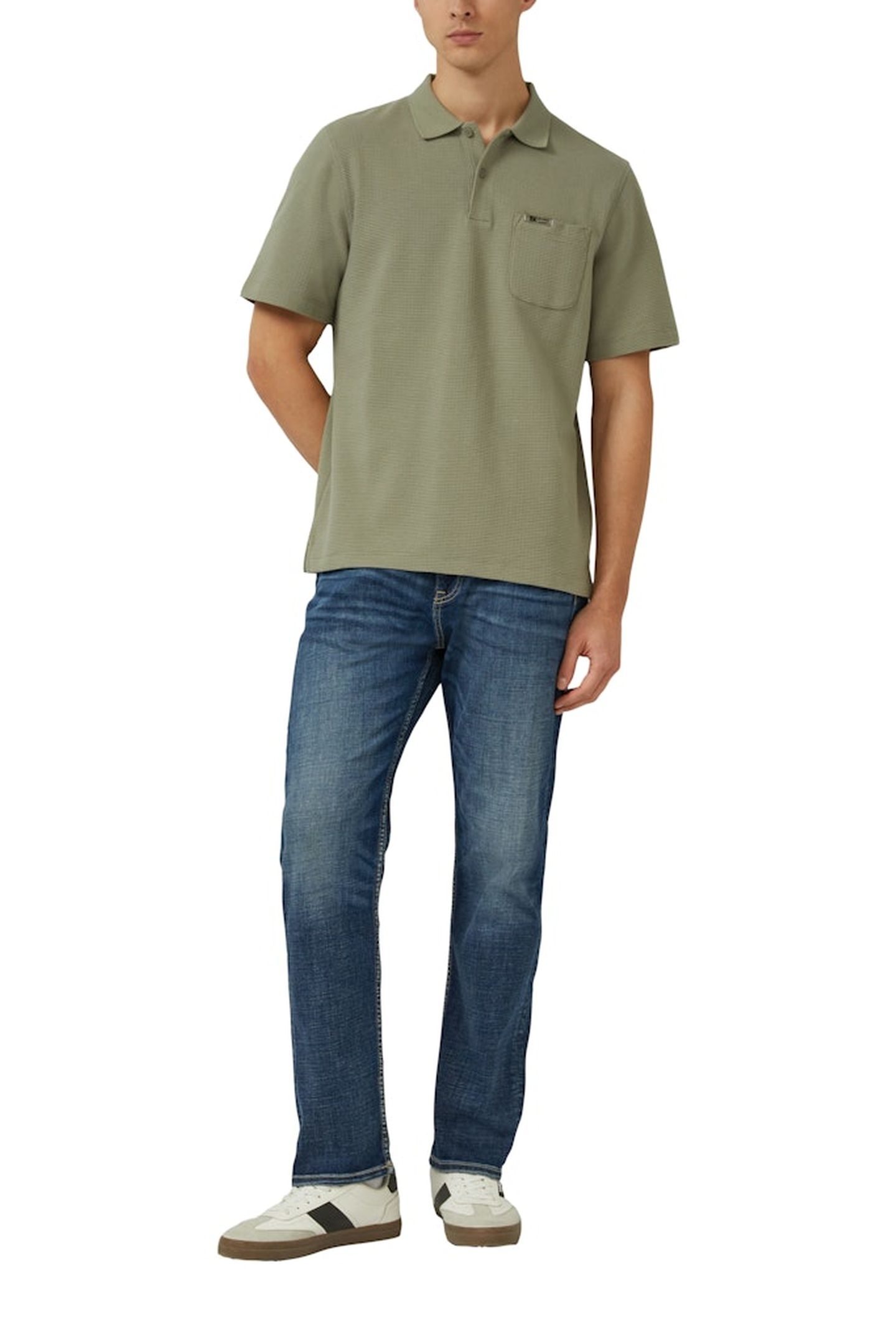S.OLIVER POLOSHIRTS ARMY GREEN 4