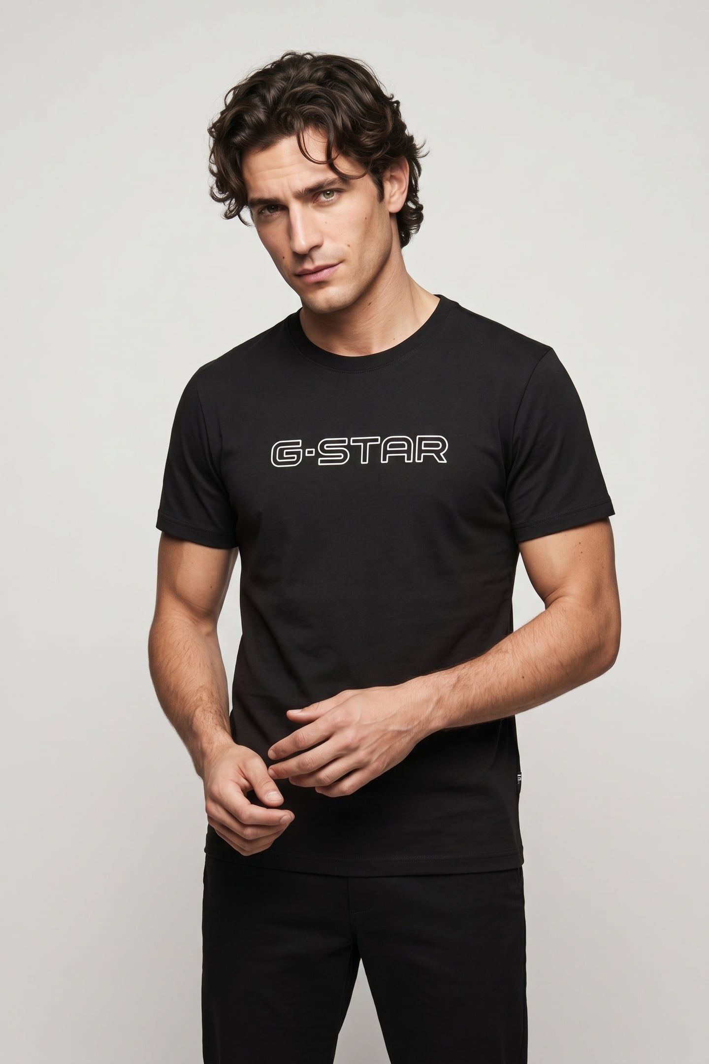 G-STAR SLIM R T S\S DK BLACK 2