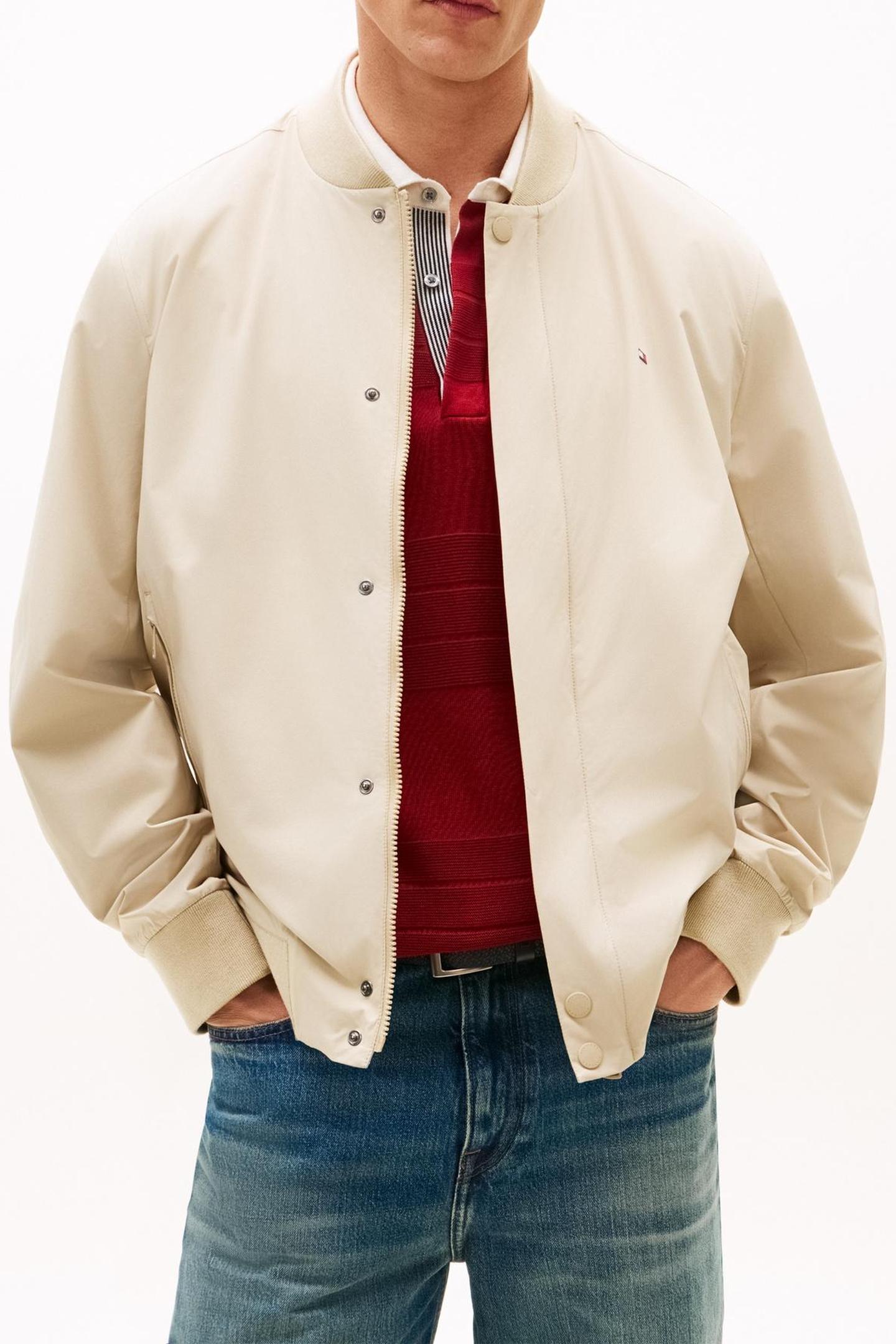 TECH LIGHTWEIGHT BOMBER JACKET SANDALWOOD 1