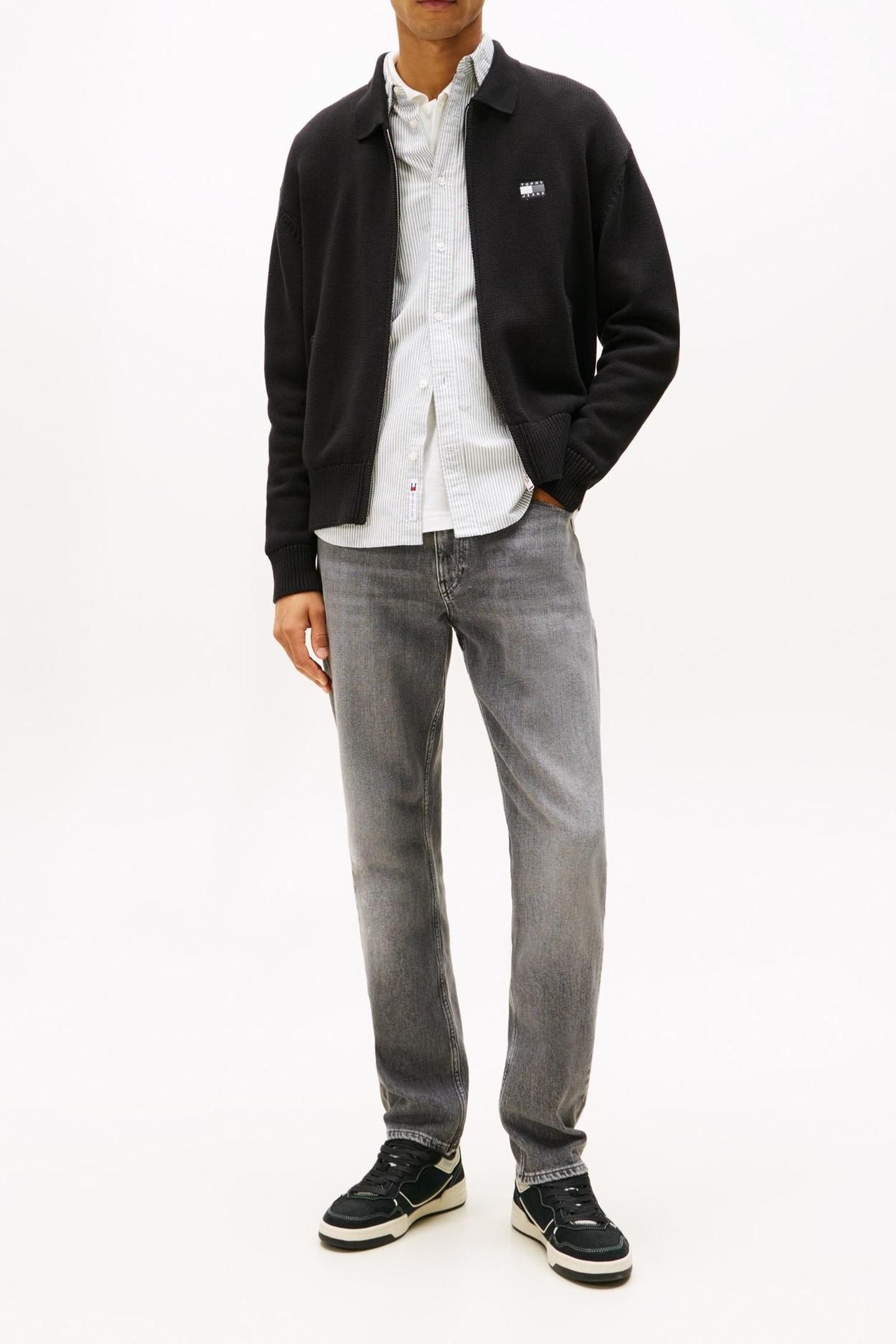 RYAN SLIM STRAIGHT JEANS DENIM GREY 2