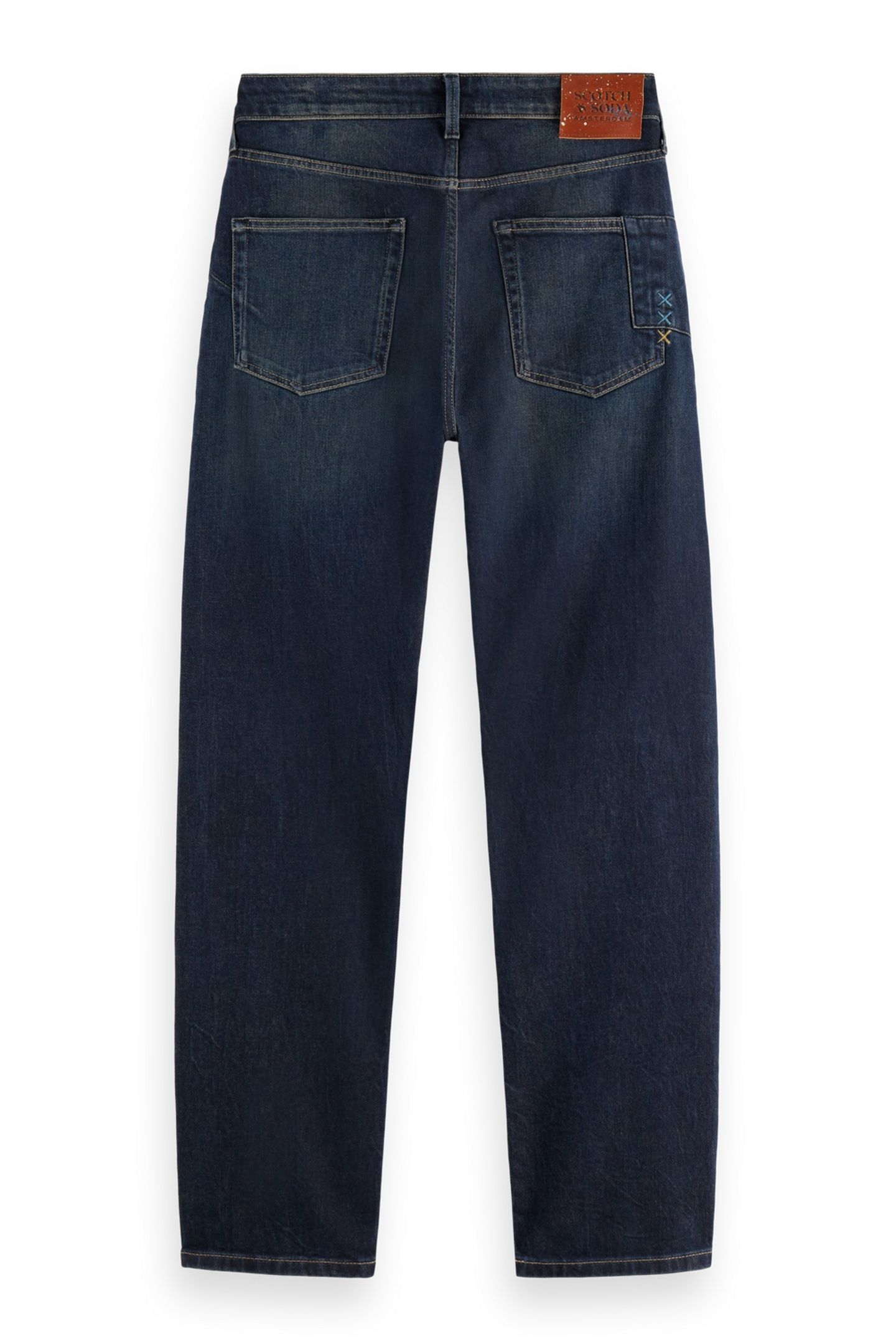 THE ZEE STRAIGHT JEANS — PAINT IT BLAUW 2