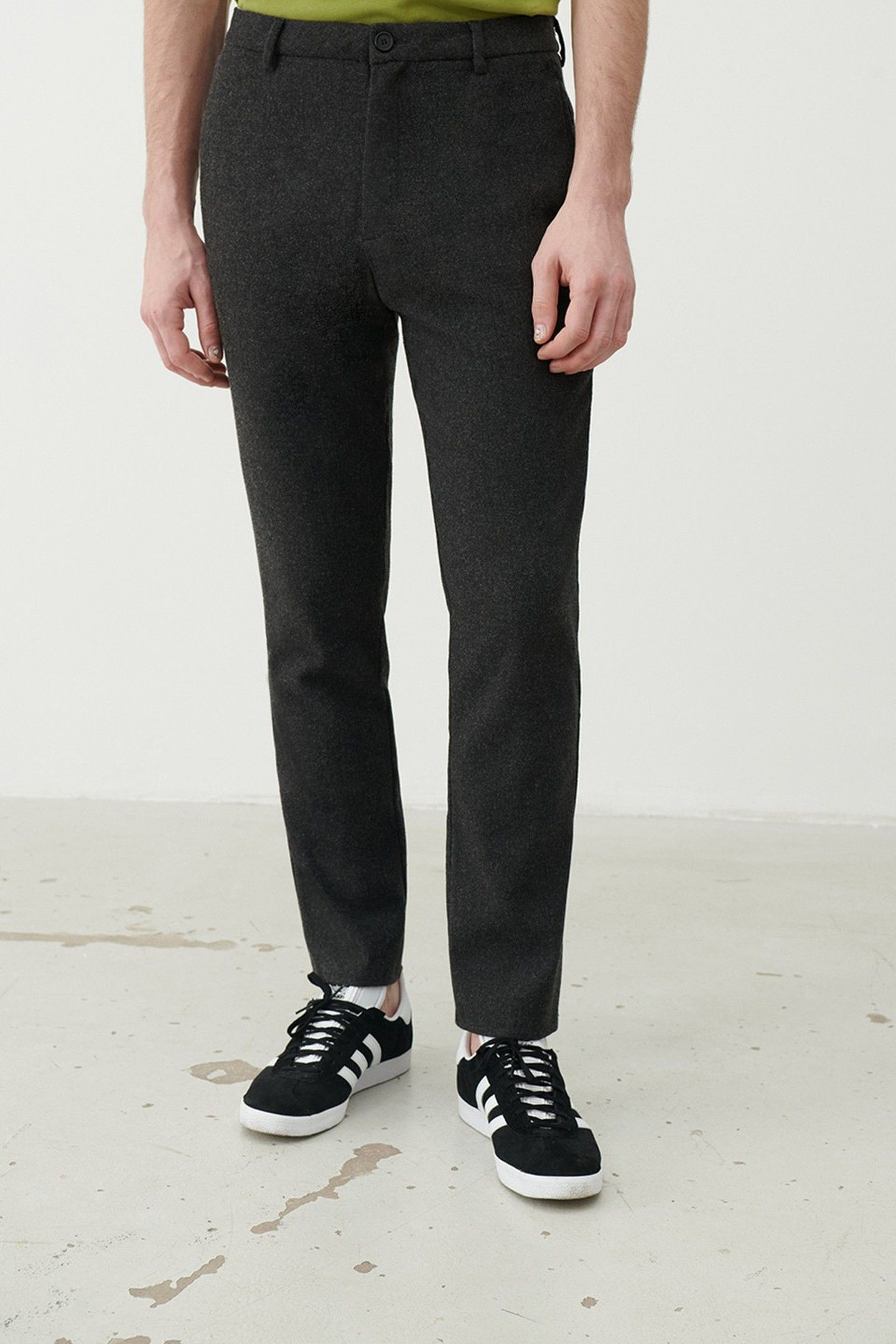 WEFTOWN PANT ANTHRACITE CHINE 2