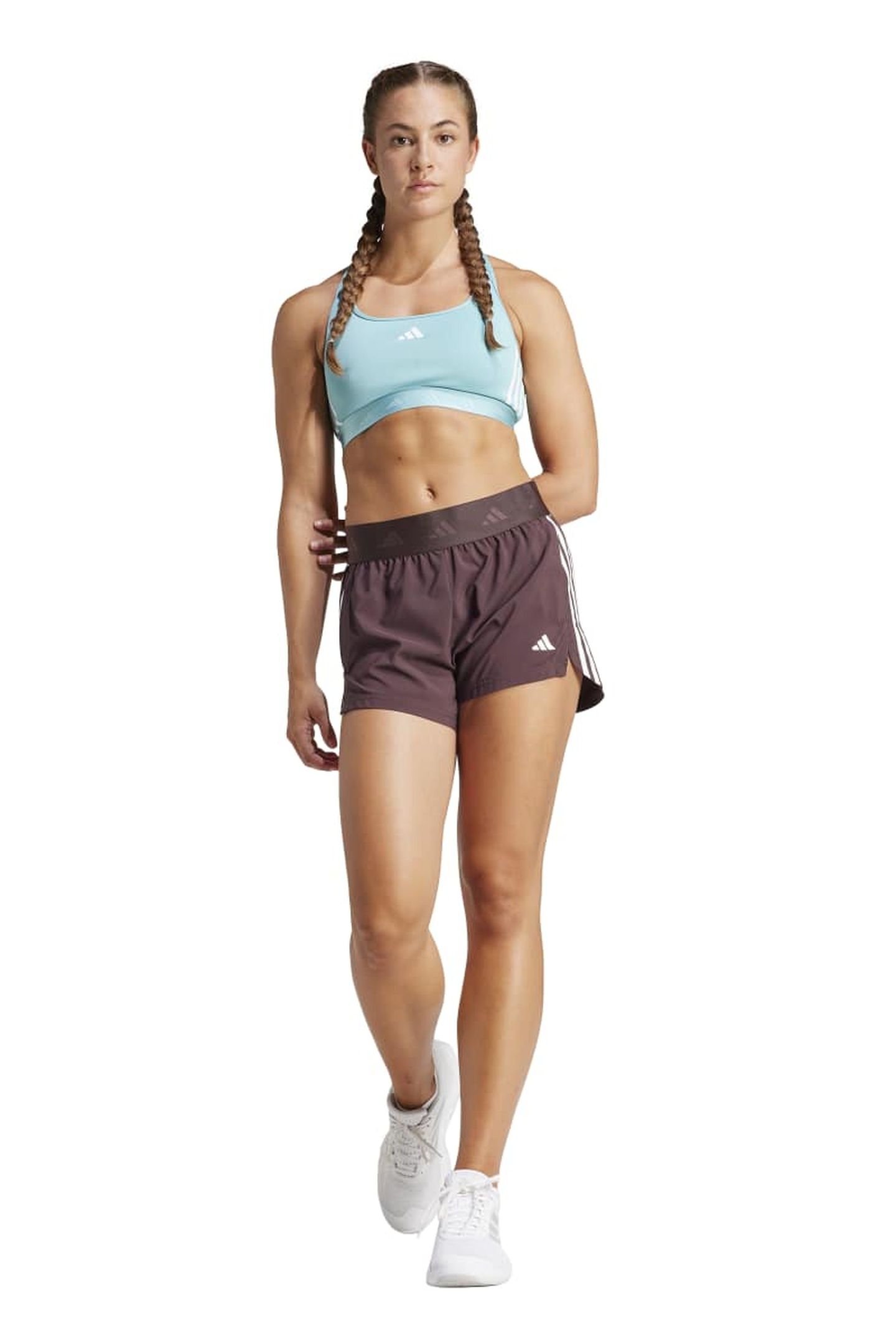 PERFORMANCE HYPERGLAM WOVEN SHORTS SHADOW BROWN 3