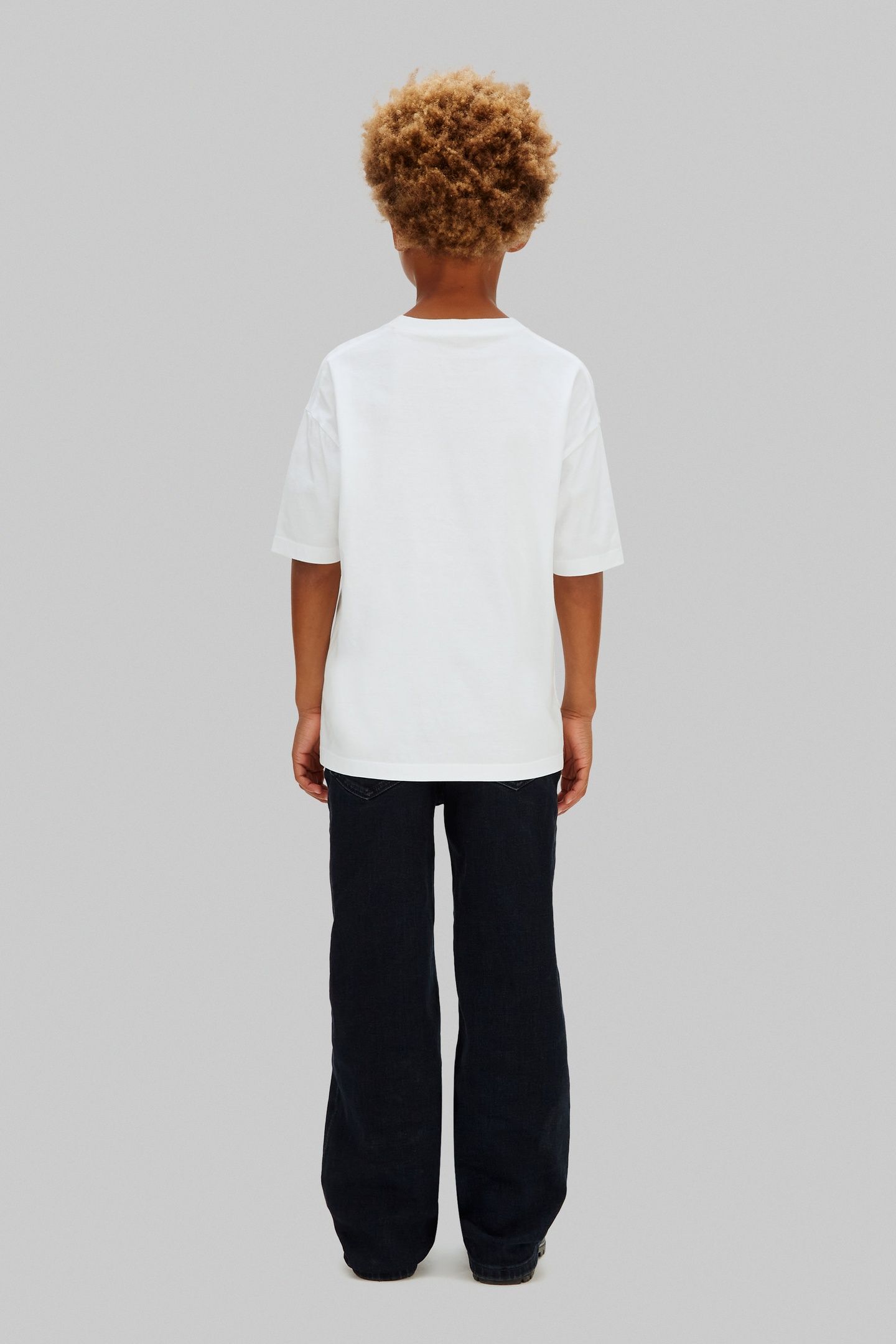 UNISEX LOGO EMBROIDERY SS T-SHIRT WHITE 4