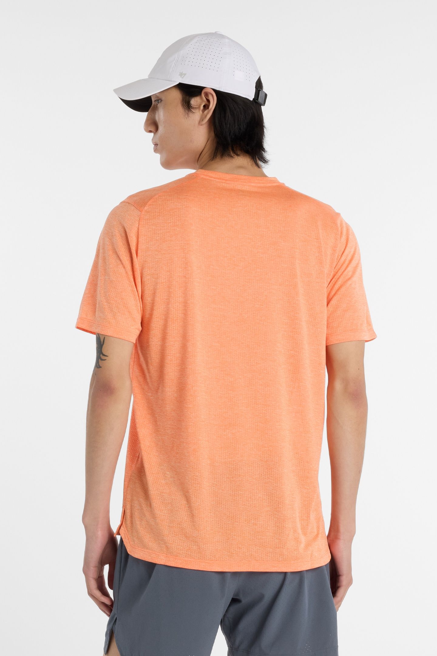RC ESSENTIAL T-SHIRT TANGERINE HEAT 2