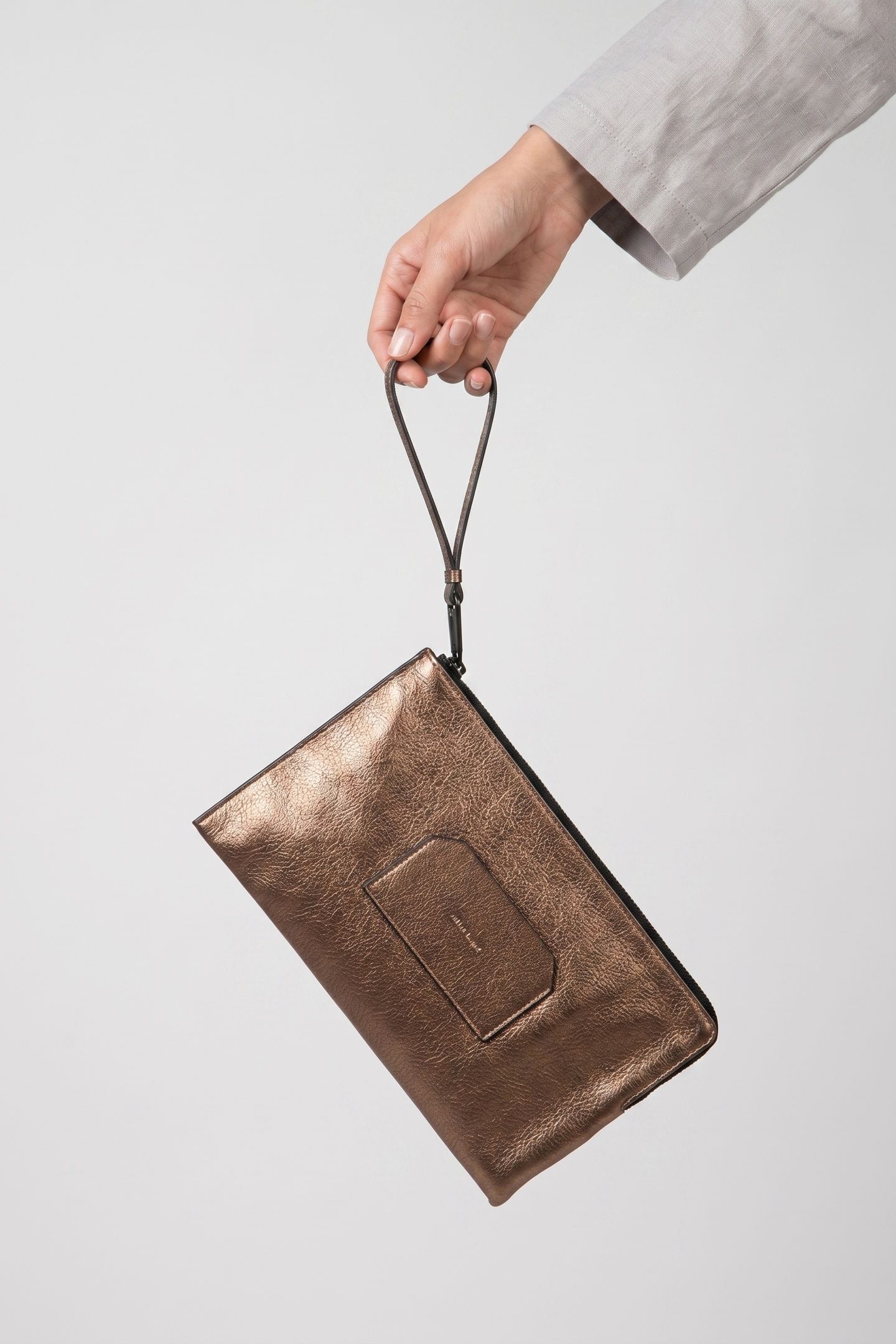 JOSHI LARGE WALLET WARM BRASS 3