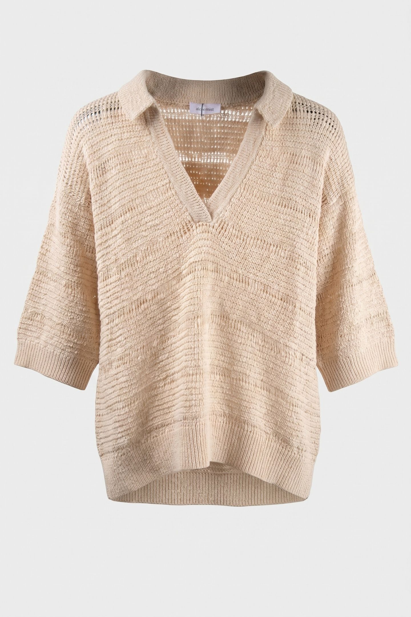 POLO DALIA WOOL WHITE 2