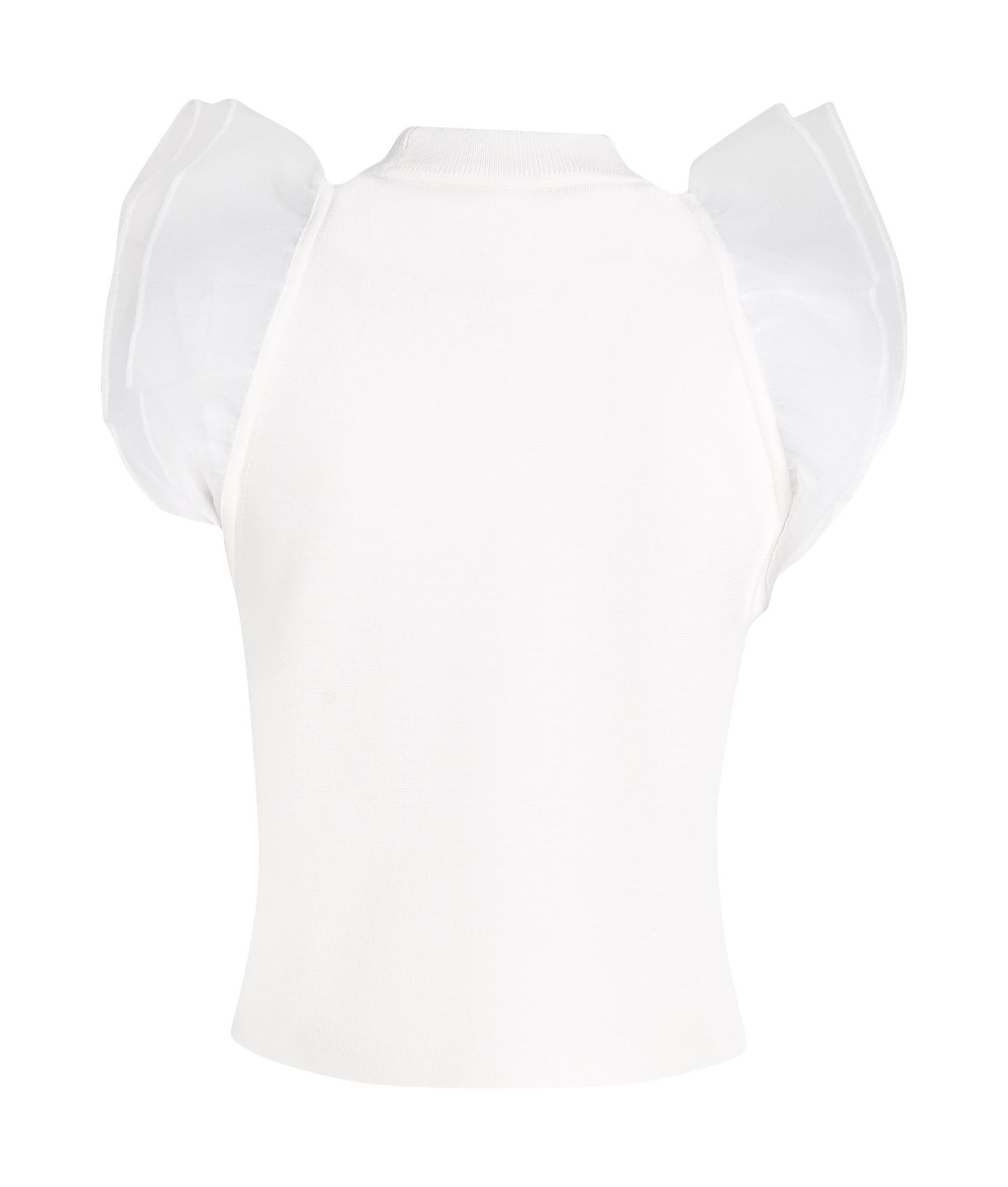 PUFF SLEEVE TOP WHITE 4