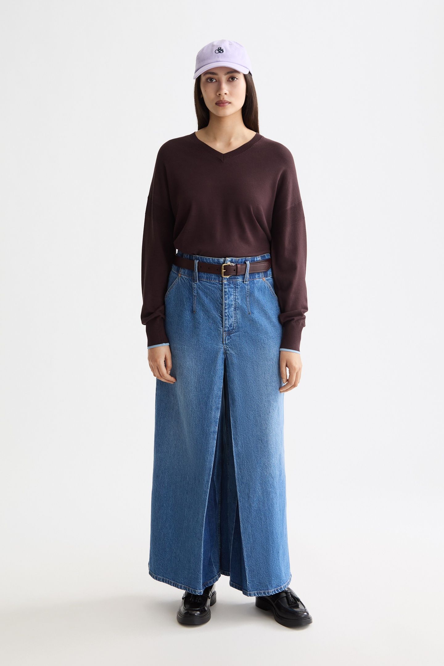 THE WAVE CUSTOM CROPPED WIDE LEG JEANS — ART FROM THE HEART 5