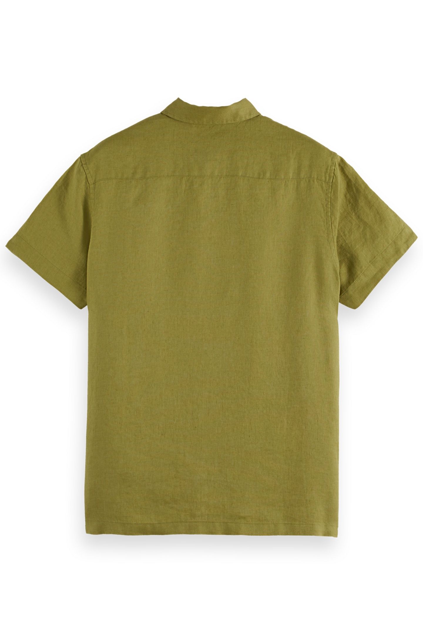 CORE SEASONAL - REGULAR-FIT SHORT-SLEEVED LINEN SHIRT CALLA 2