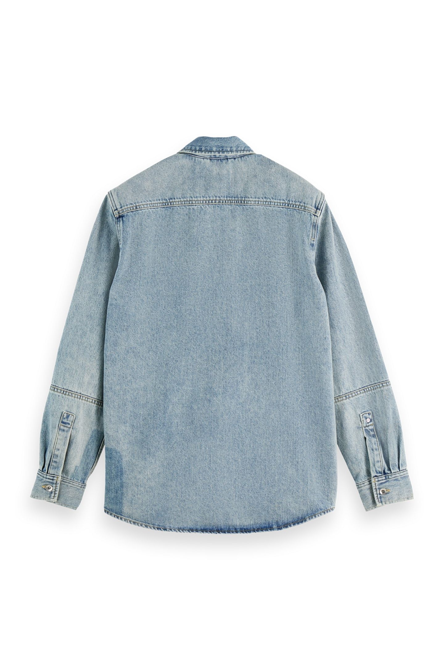 CUSTOMISED DENIM OVER SHIRT — ART FROM THE HEART 2