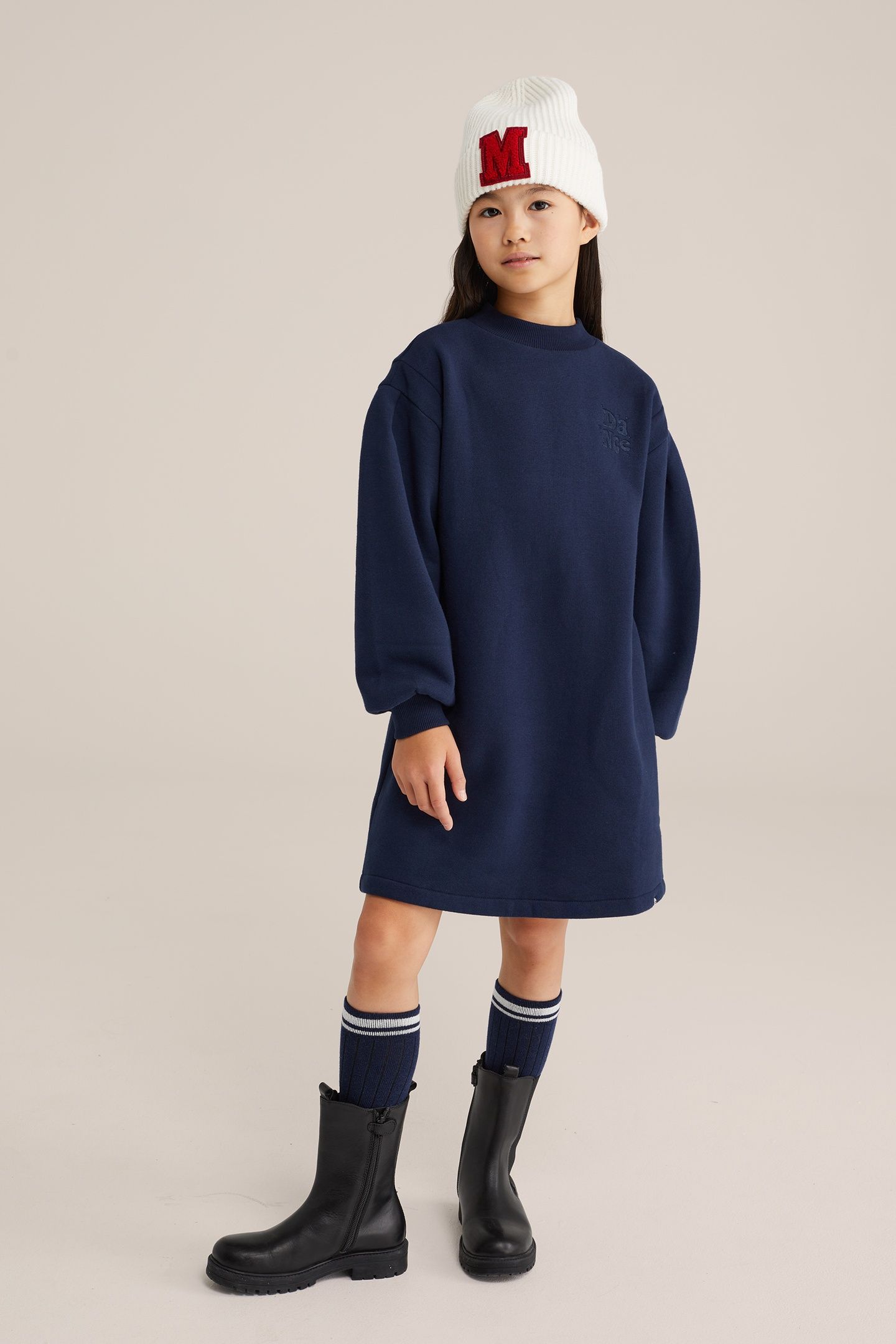 DRESS SHORT DARK BLUE 2